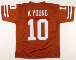 Vince Young Signed Texas Longhorns Jersey (JSA COA) Titans Strating QB 20062010