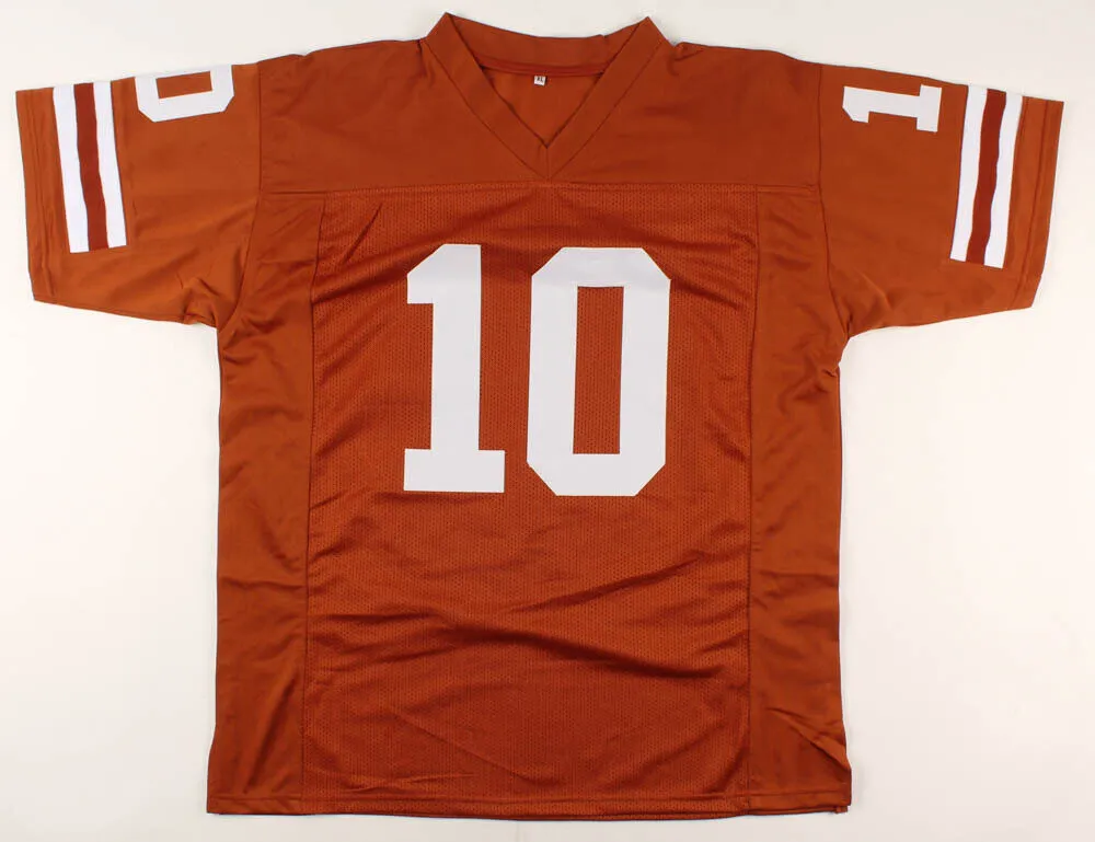 Vince Young Signed Texas Longhorns Jersey (JSA COA) Titans Strating QB 20062010