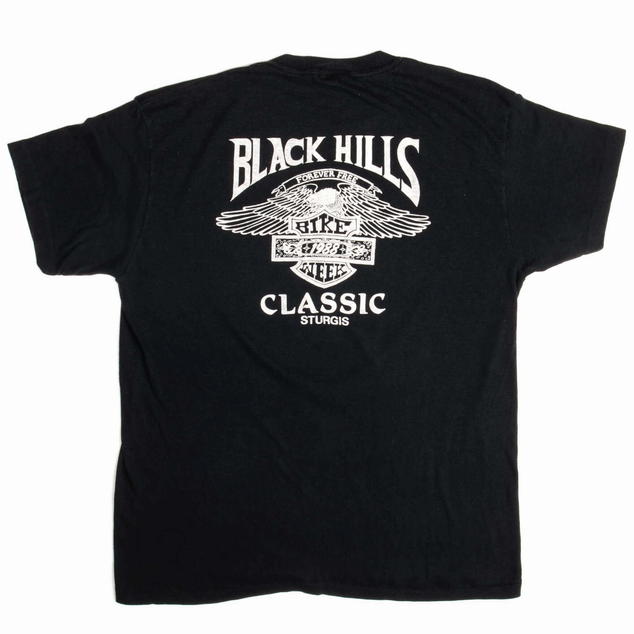 VINTAGE 3D EMBLEM HARLEY DAVIDSON TEE SHIRT 1987 SIZE MEDIUM MADE IN USA