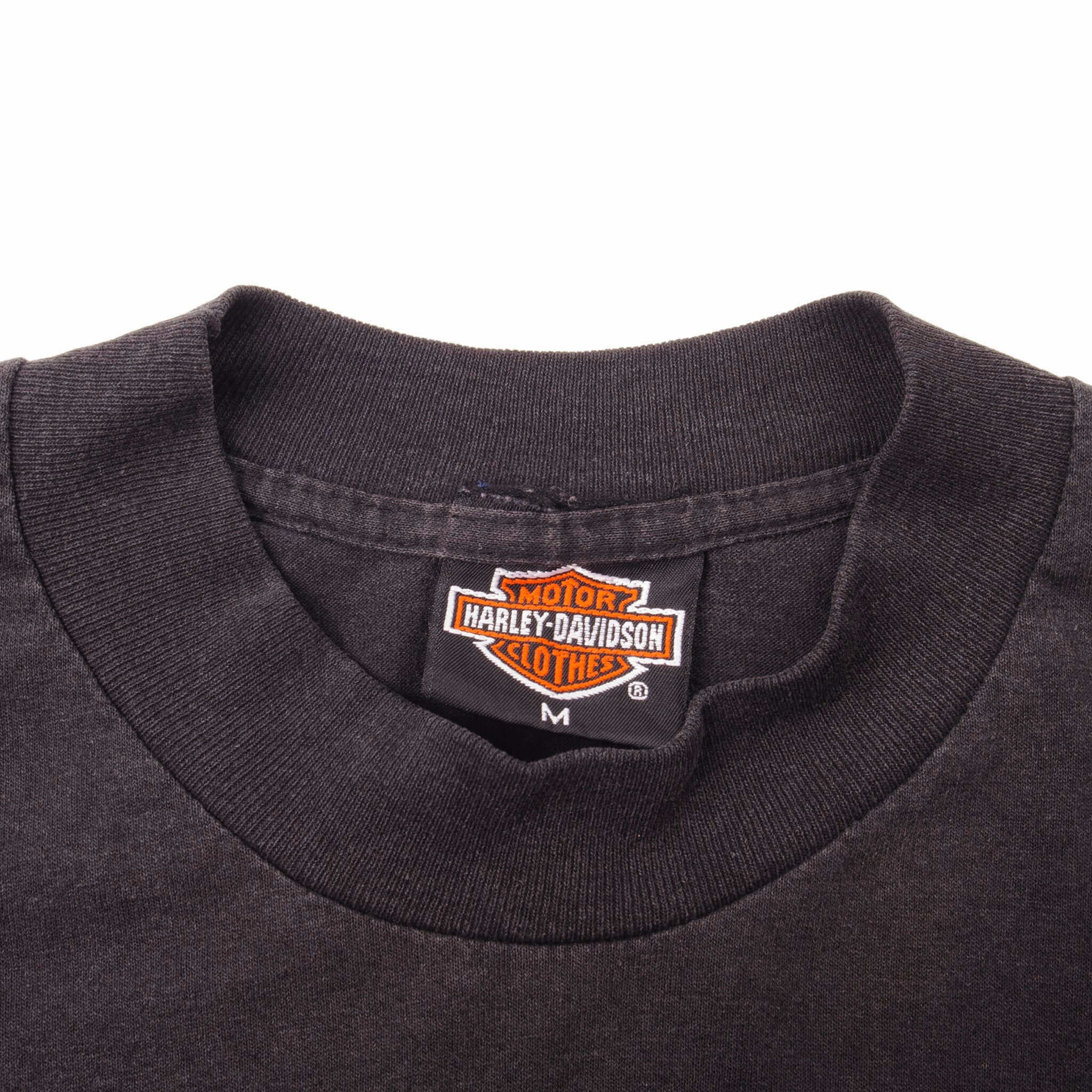 VINTAGE 3D EMBLEM HARLEY DAVIDSON TEE SHIRT 1990 SIZE MEDIUM MADE IN USA