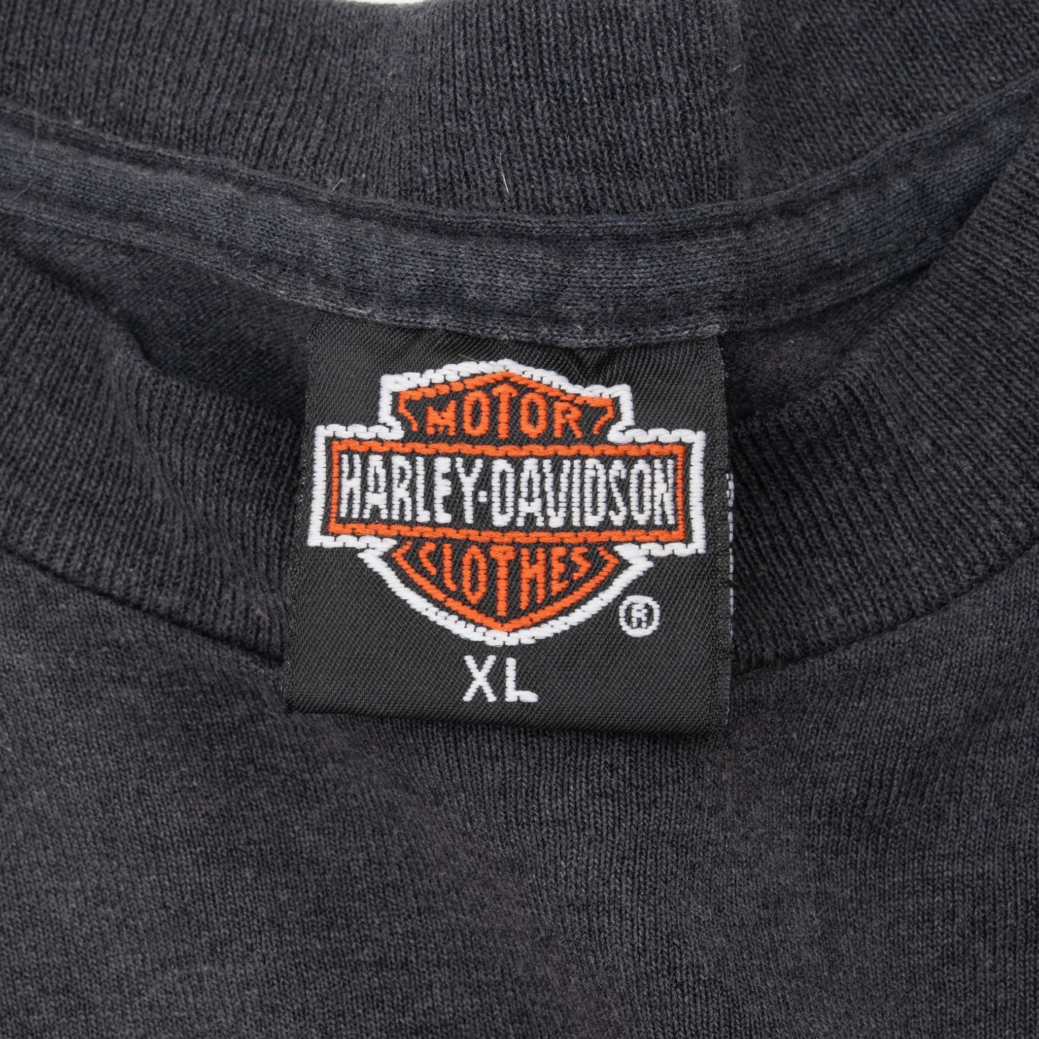 VINTAGE 3D EMBLEM HARLEY DAVIDSON TEE SHIRT 1991 LARGE MADE IN USA