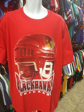 Vintage 90s CHICAGO BLACKHAWKS NHL T-Shirt XL (Deadstock)