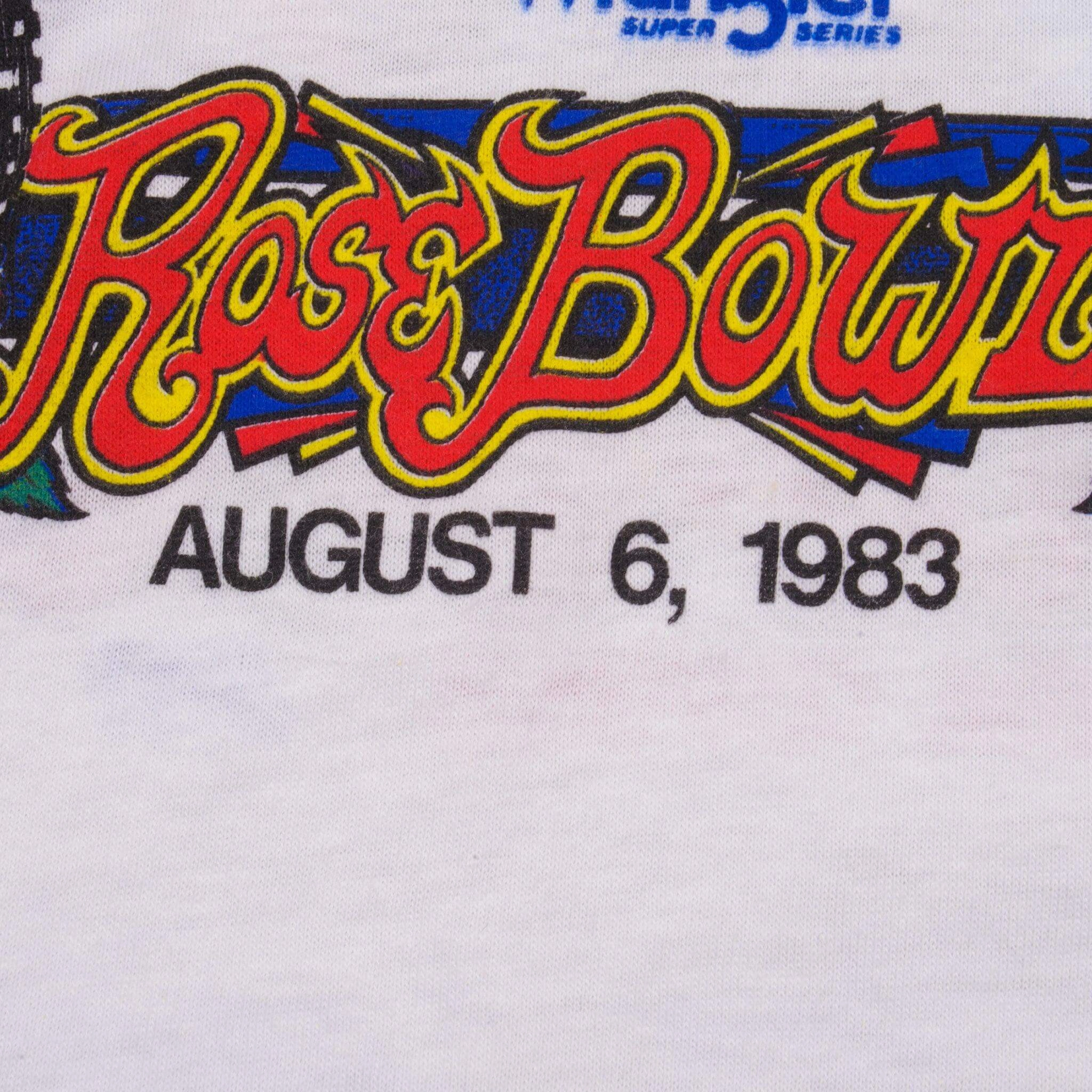 VINTAGE AMA SUPERBOWL OF MOTOCROSS 1983 ROSEBOWL TEE SHIRT SIZE XS
