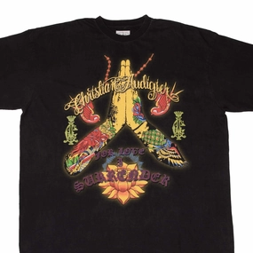 VINTAGE CHRISTIAN AUDIGIER LOS ANGELES TEE SHIRT 2000S SIZE 4XL