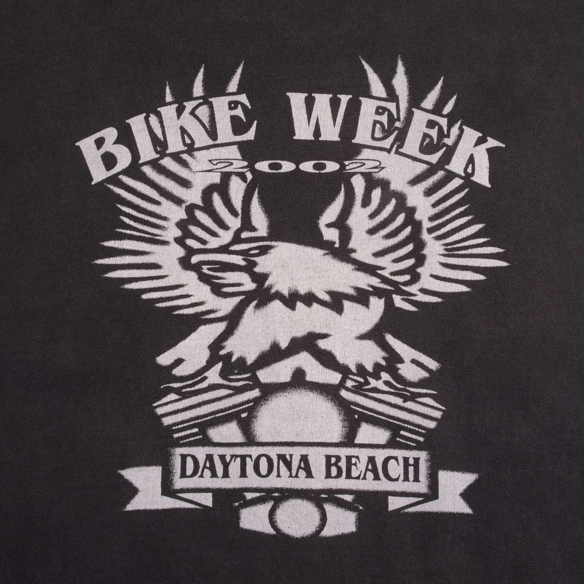 VINTAGE DAYTONA BEACH BIKE WEEK 2002 HELL YEAH TEE SHIRT SIZE XL