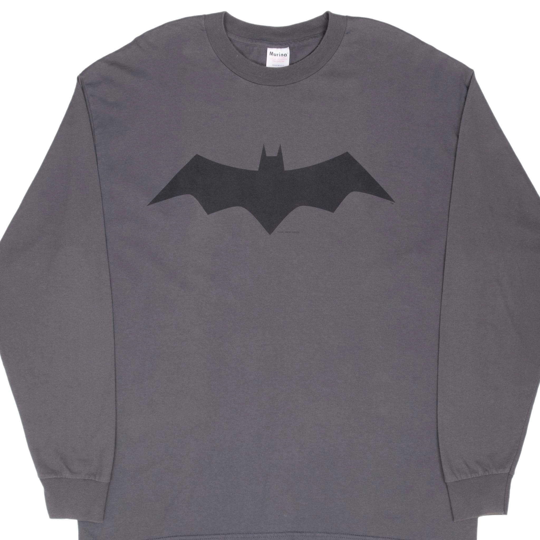 VINTAGE DC COMICS BATMAN 1996 LONG SLEEVE TEE SHIRT XL MADE IN USA