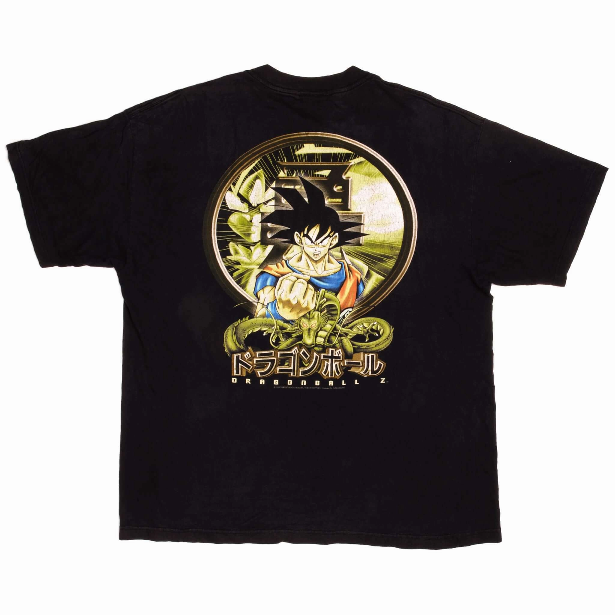 VINTAGE DRAGON BALL Z TEE SHIRT 1997 SIZE LARGE