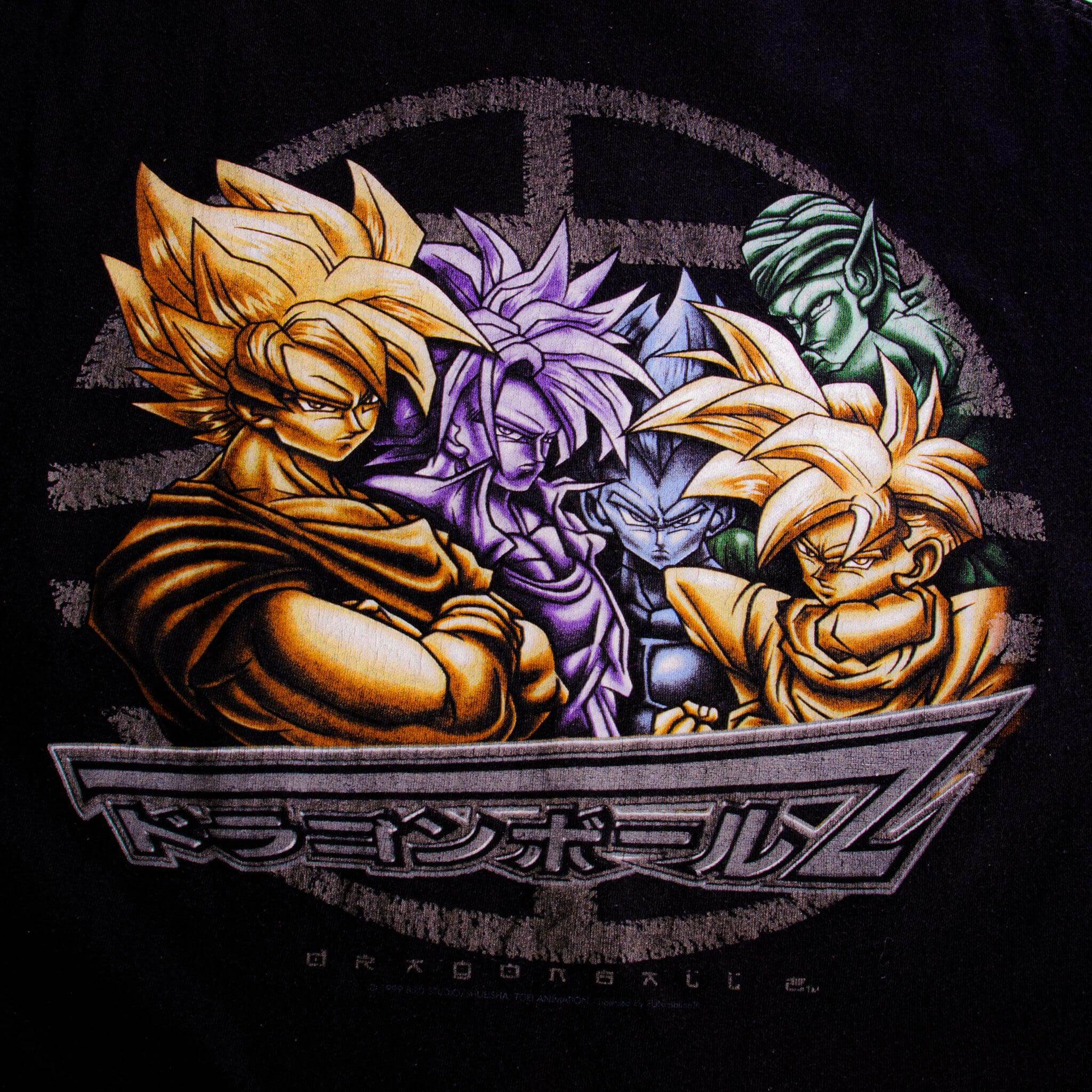 VINTAGE DRAGON BALL Z TEE SHIRT 1999 SIZE XL MADE IN USA