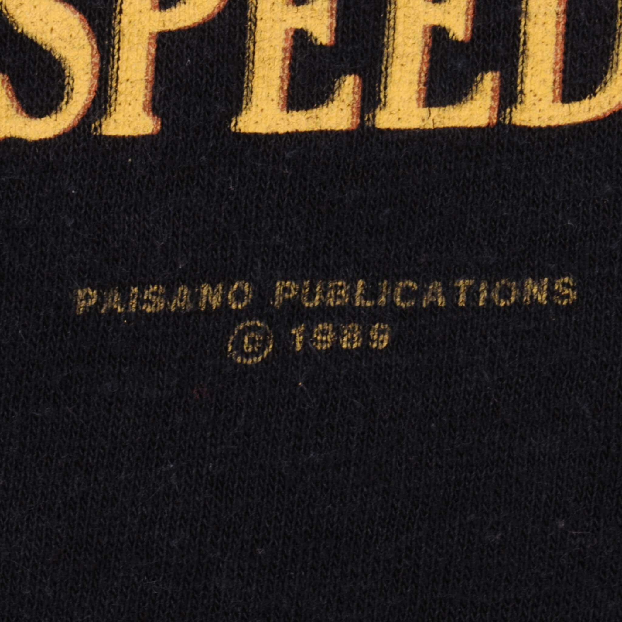 VINTAGE EASYRIDERS 3D EMBLEM TEE SHIRT 1989 SIZE XS MADE IN USA