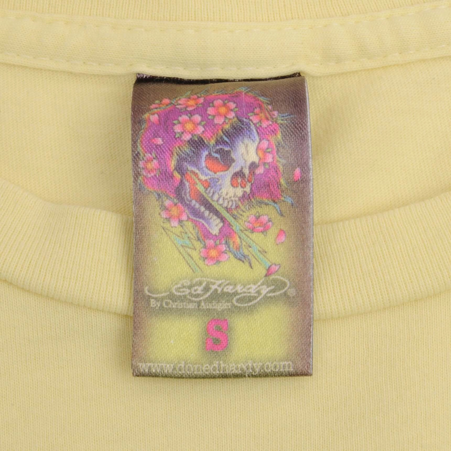 VINTAGE ED HARDY DRAGON TEE SHIRT 2000S SIZE XS MADE IN USA
