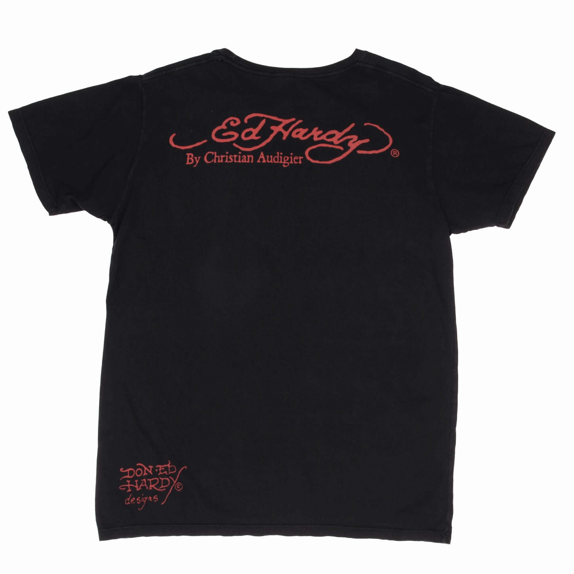 VINTAGE ED HARDY LOVE KILLS SLOWLY TEE SHIRT 2000S SIZE LARGE MADE IN USA