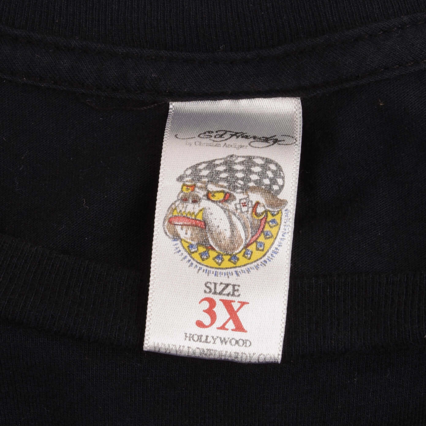 VINTAGE ED HARDY TIGER TEE SHIRT 2000S SIZE 3XL MADE IN USA