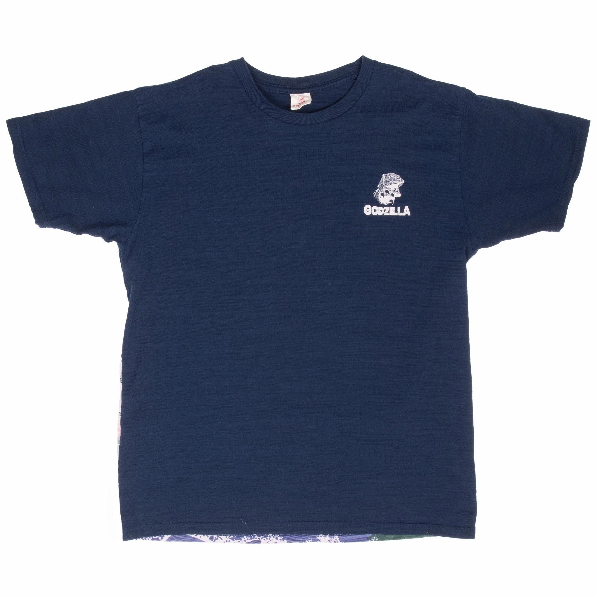 VINTAGE GODZILLA THE GREAT WAVE OFF KANAGAWA TEE SHIRT LARGE