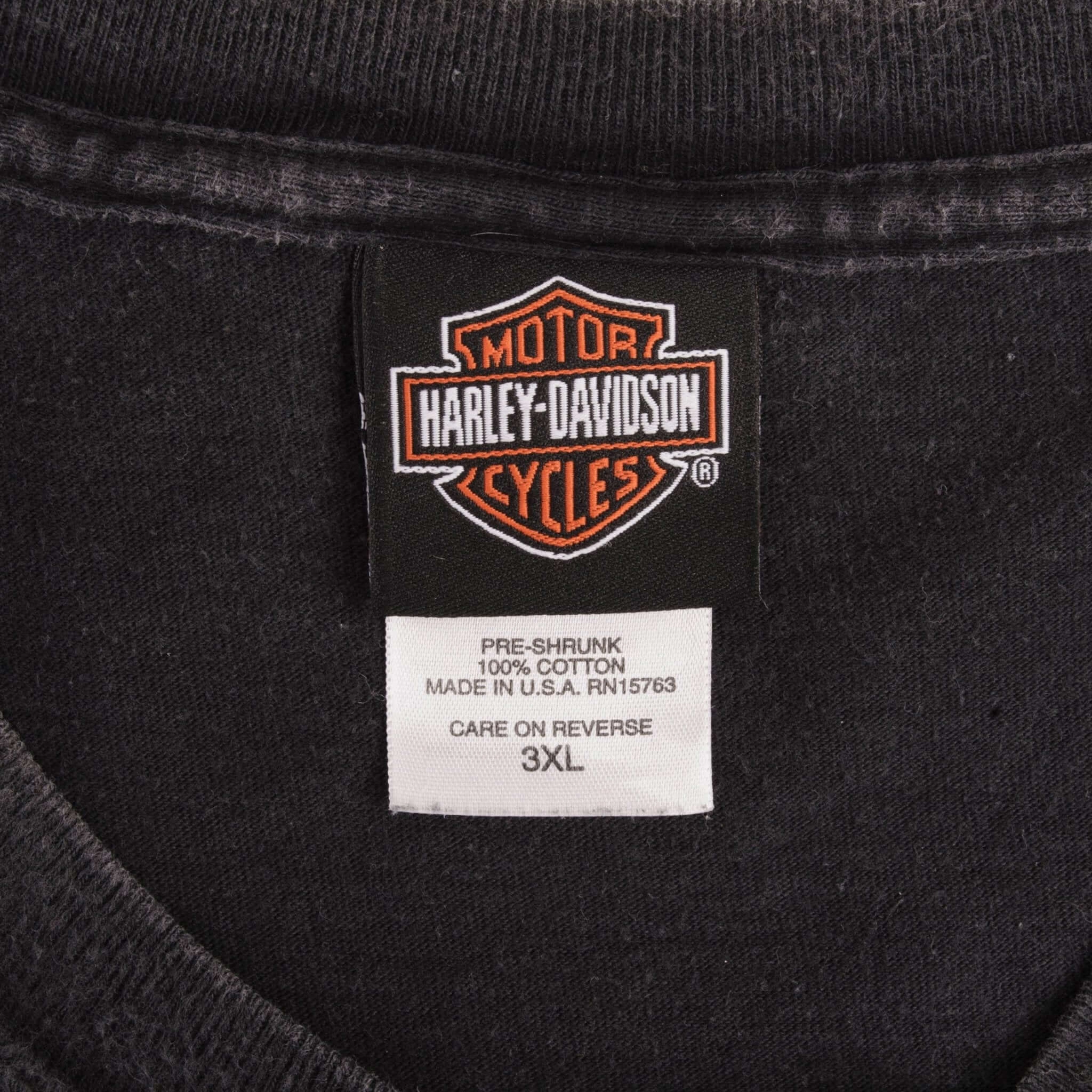 VINTAGE HARLEY DAVIDSON 100 YEARS ANNIVERSARY TEE SHIRT 2003 3XL MADE IN USA