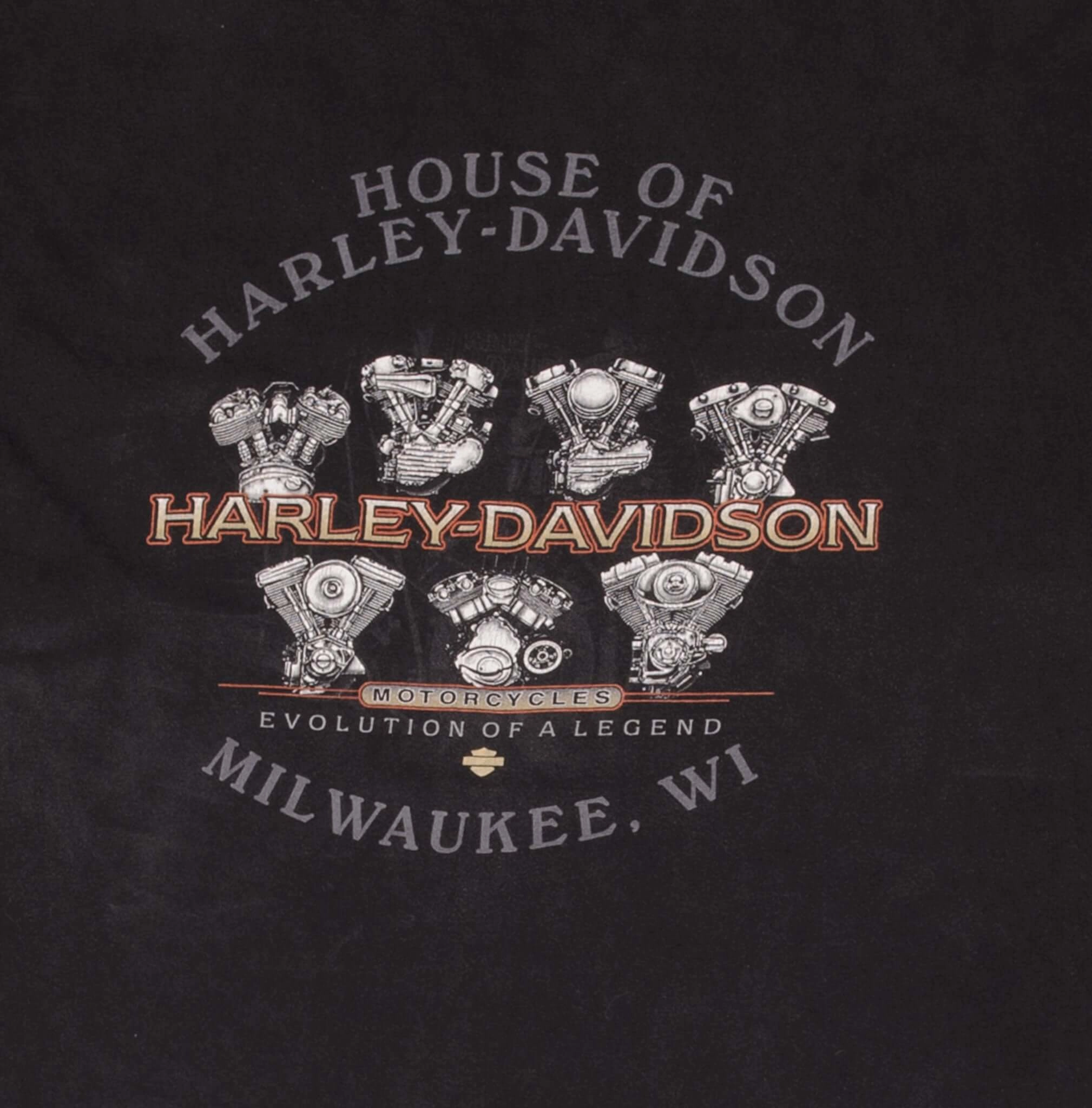 VINTAGE HARLEY DAVIDSON 100 YEARS ANNIVERSARY TEE SHIRT 2003 3XL MADE IN USA