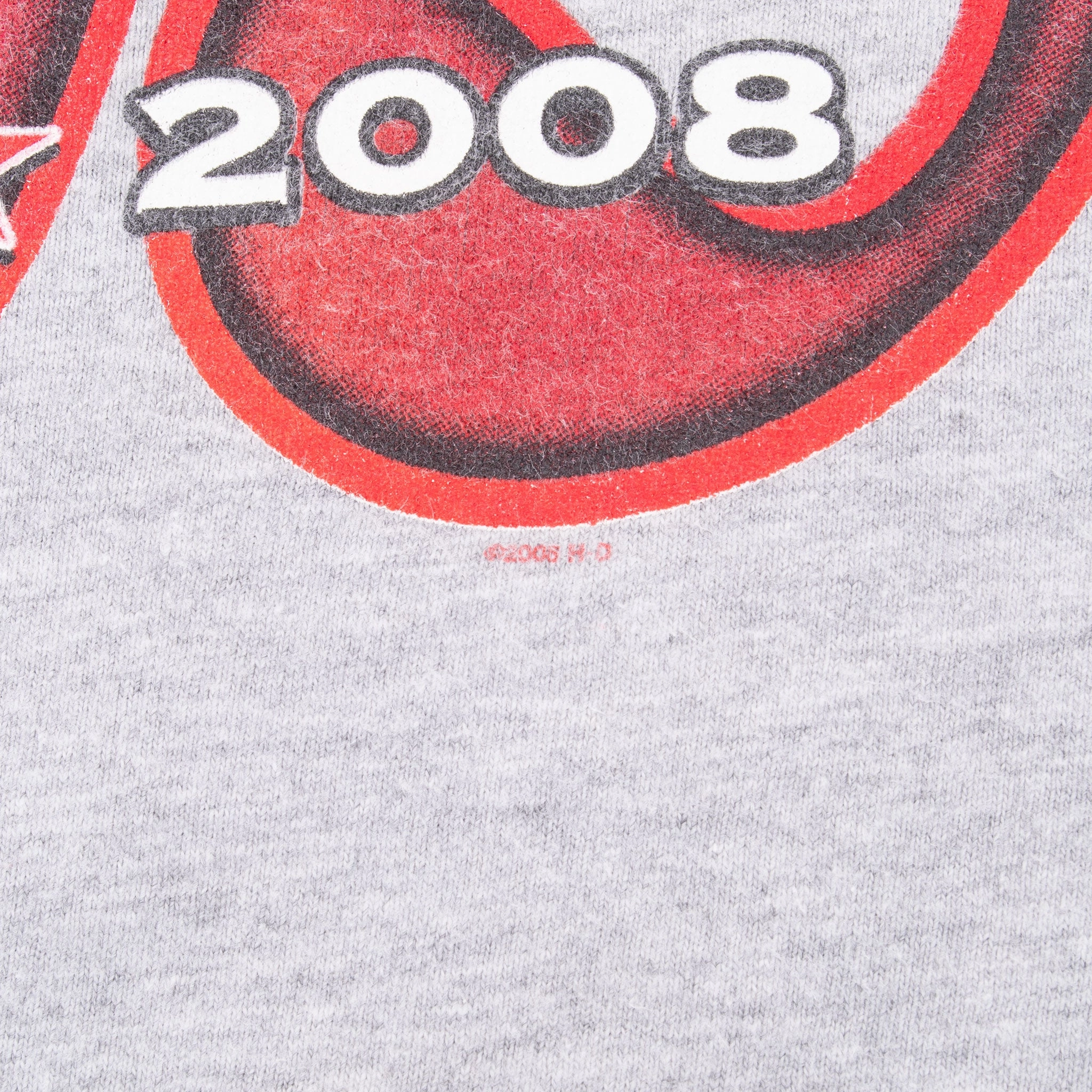 VINTAGE HARLEY DAVIDSON 105 YEARS ANNIVERSARY MILWAUKEE TEE SHIRT 2008 LARGE