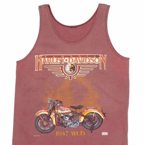VINTAGE HARLEY DAVIDSON 1990S TANK TOP TEE SHIRT SIZE LARGE
