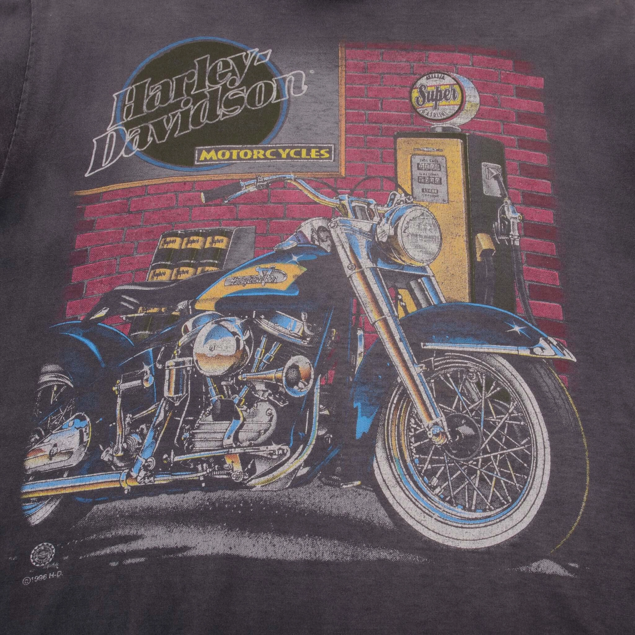 VINTAGE HARLEY DAVIDSON 1996 TEE SHIRT SIZE MEDIUM MADE IN USA