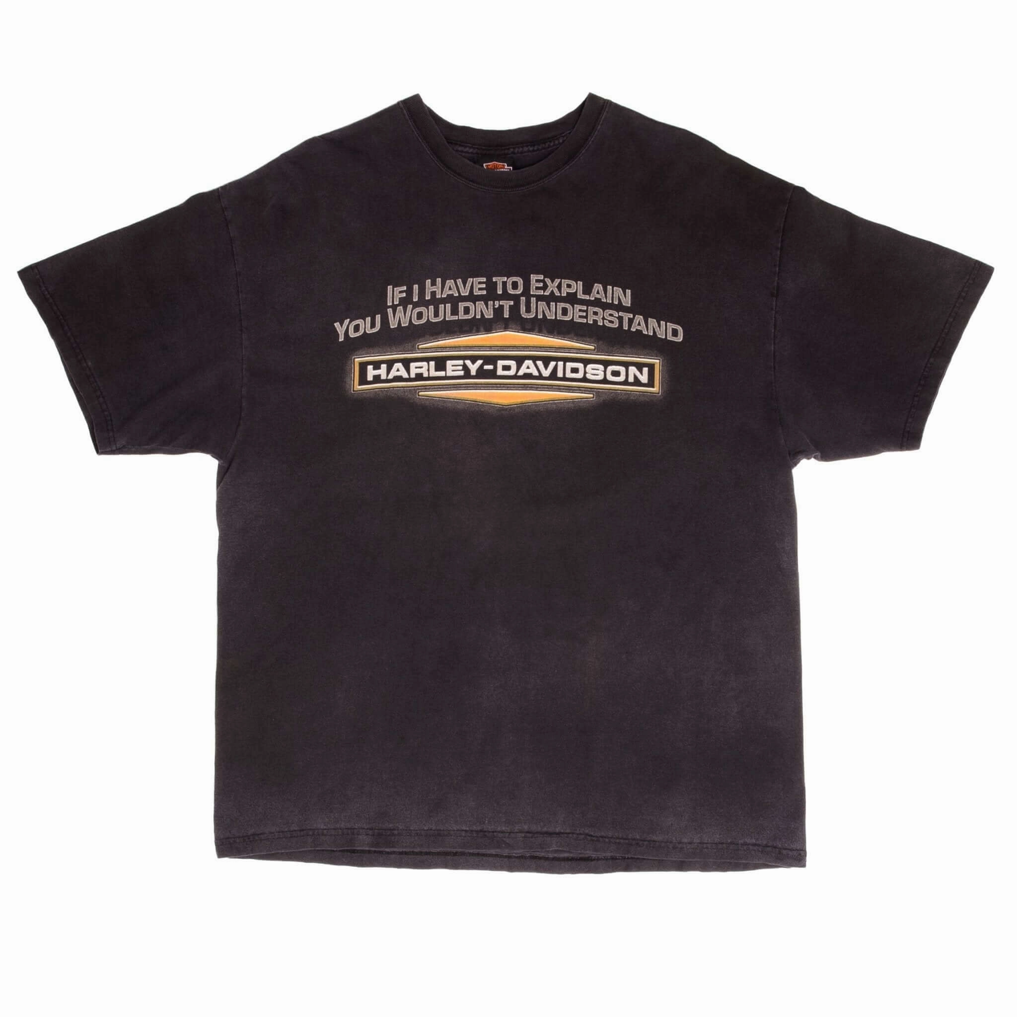 VINTAGE HARLEY DAVIDSON 2000s TEE SHIRT SIZE XL