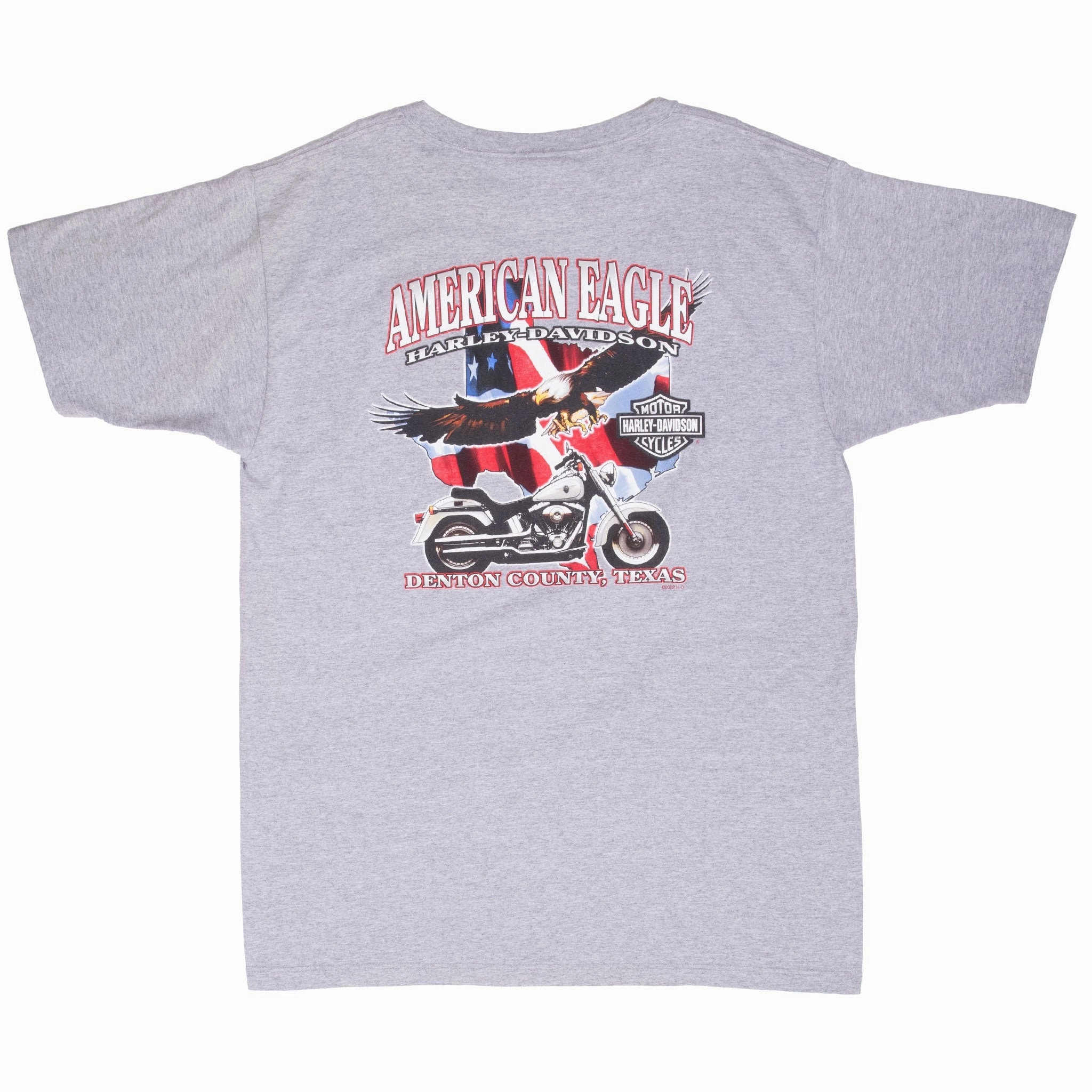VINTAGE HARLEY DAVIDSON AMERICAN EAGLE 2006 TEE SHIRT XL MADE IN USA