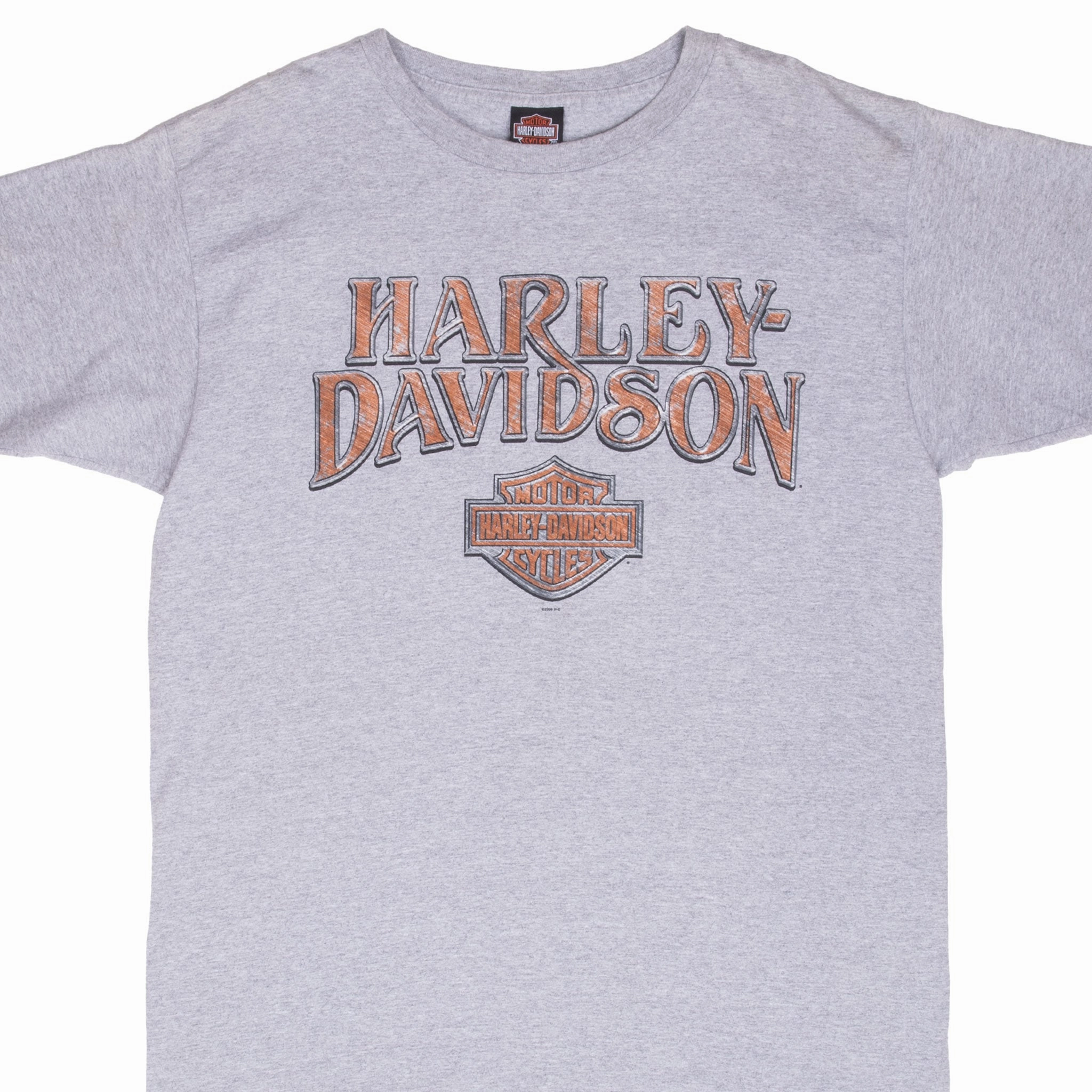 VINTAGE HARLEY DAVIDSON AMERICAN EAGLE 2006 TEE SHIRT XL MADE IN USA