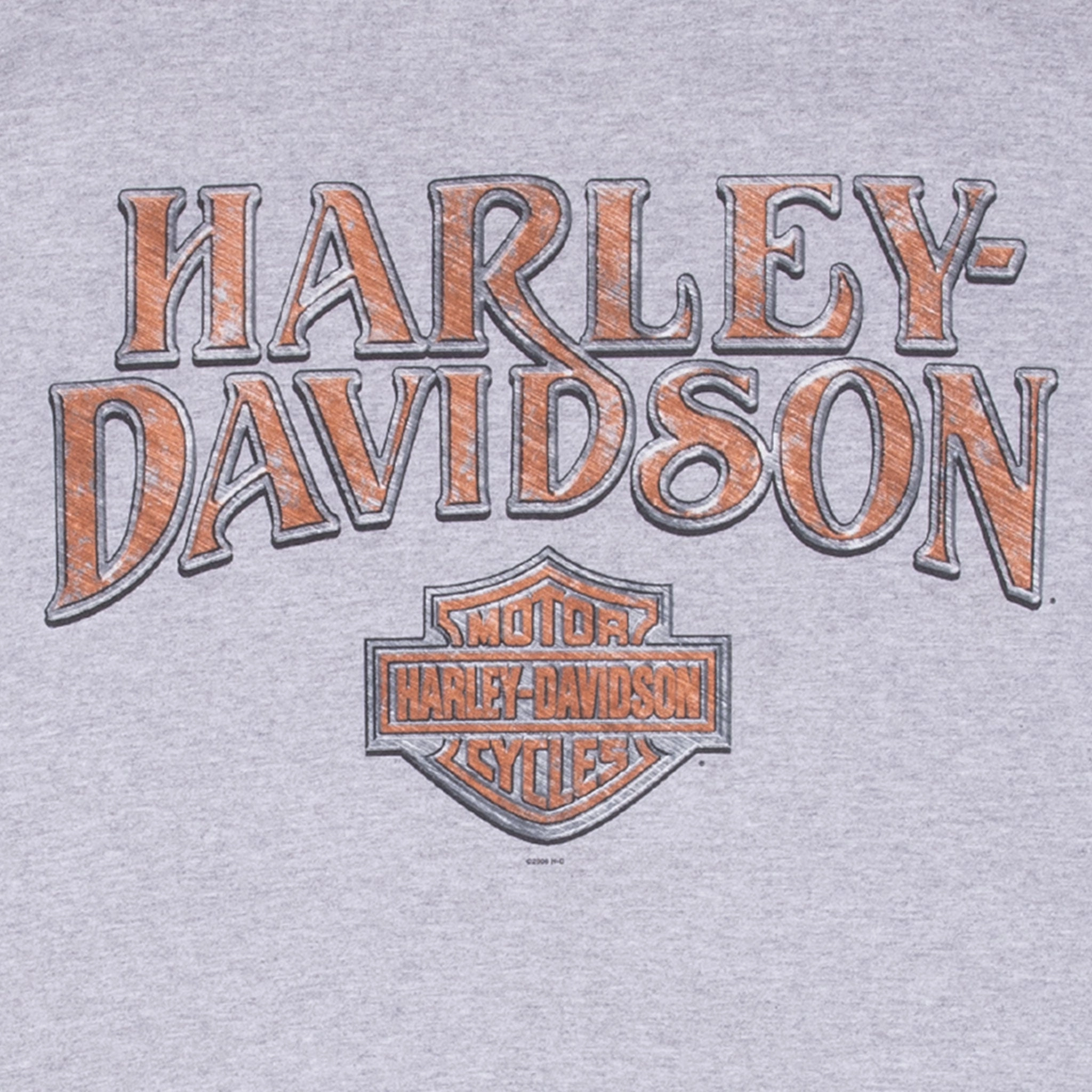 VINTAGE HARLEY DAVIDSON AMERICAN EAGLE 2006 TEE SHIRT XL MADE IN USA