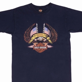 VINTAGE HARLEY DAVIDSON AMERICAN PRIDE FLORIDA 2000S TEE SHIRT SIZE LARGE