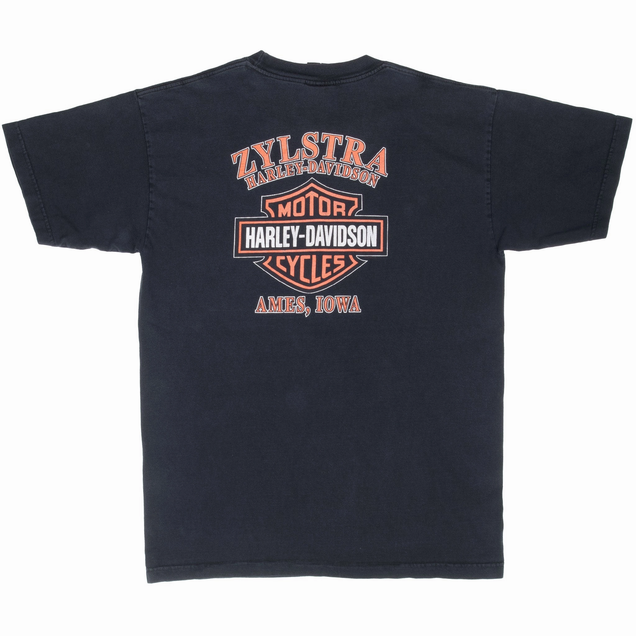 VINTAGE HARLEY DAVIDSON AMES IOWA 2004 TEE SHIRT LARGE MADE IN USA