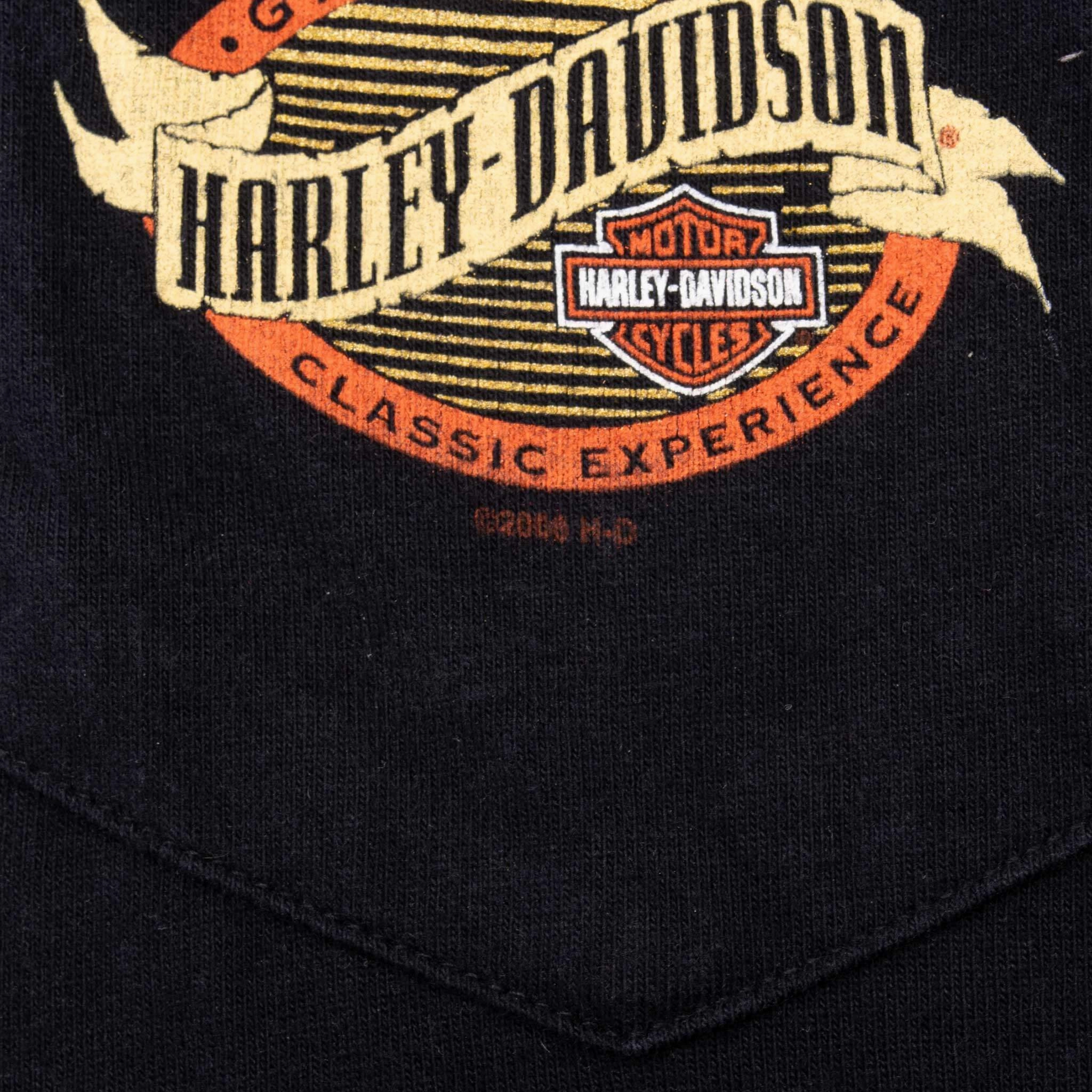 VINTAGE HARLEY DAVIDSON BAHAMAS 2003 TEE SHIRT MEDIUM MADE IN USA