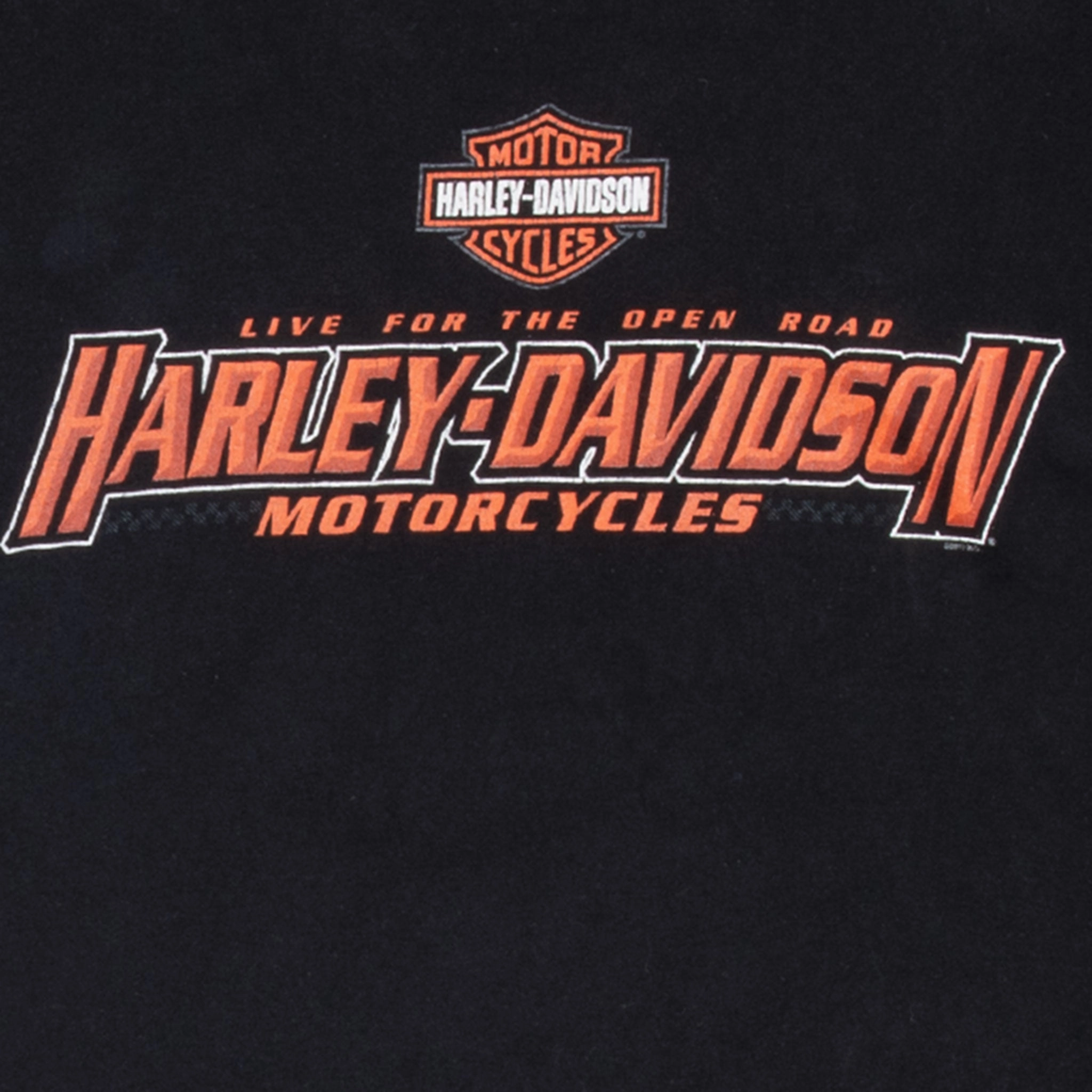 VINTAGE HARLEY DAVIDSON BARBADOS 2010 TEE SHIRT 2XL