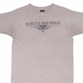 VINTAGE HARLEY DAVIDSON BARNETT EL PASO TEE SHIRT 2001 SIZE LARGE MADE IN USA