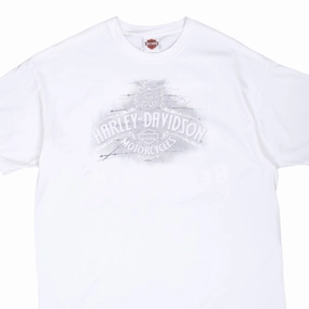 VINTAGE HARLEY DAVIDSON BEARTOOTH CODY WYOMING 2008 TEE SHIRT XL MADE IN USA