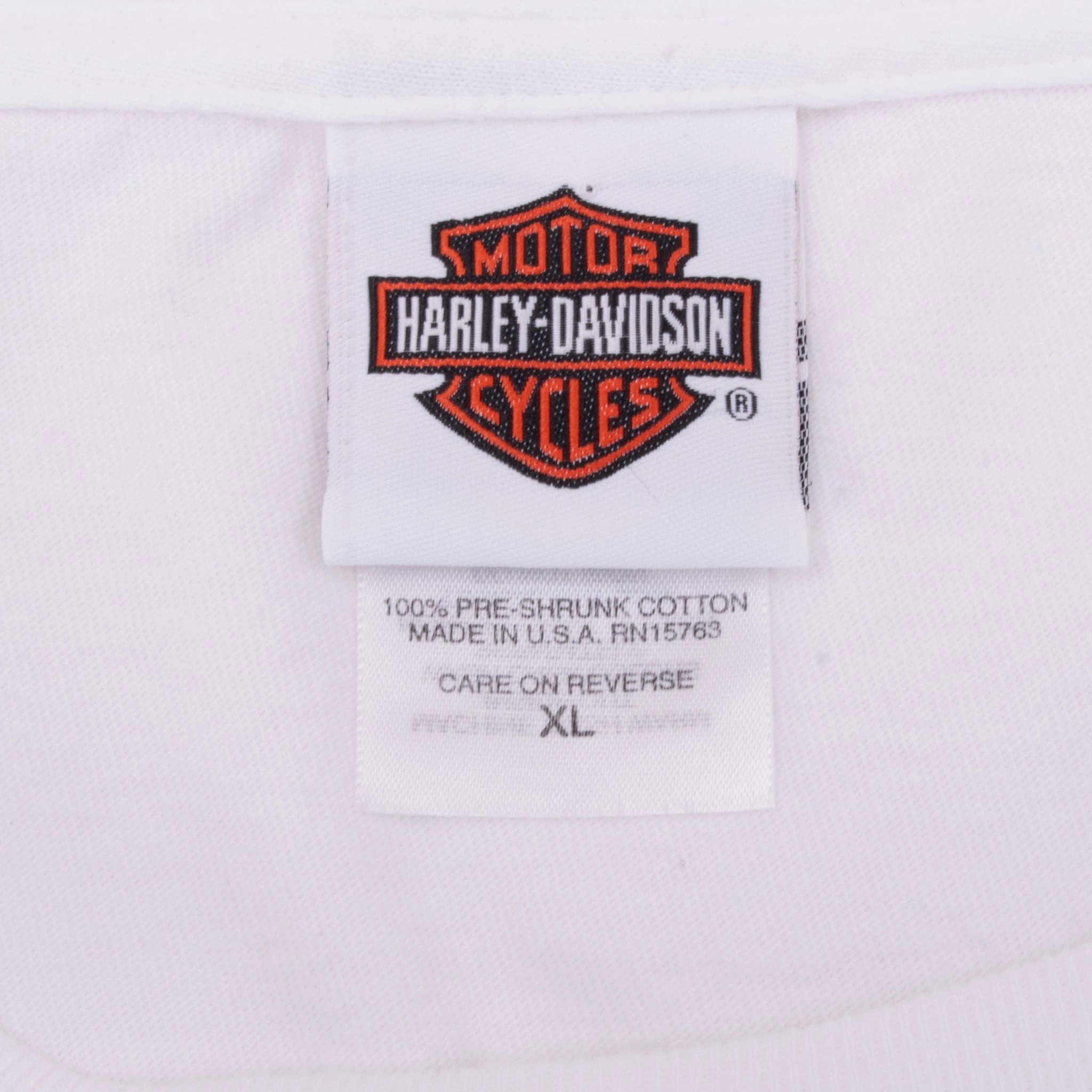VINTAGE HARLEY DAVIDSON BEARTOOTH CODY WYOMING 2008 TEE SHIRT XL MADE IN USA