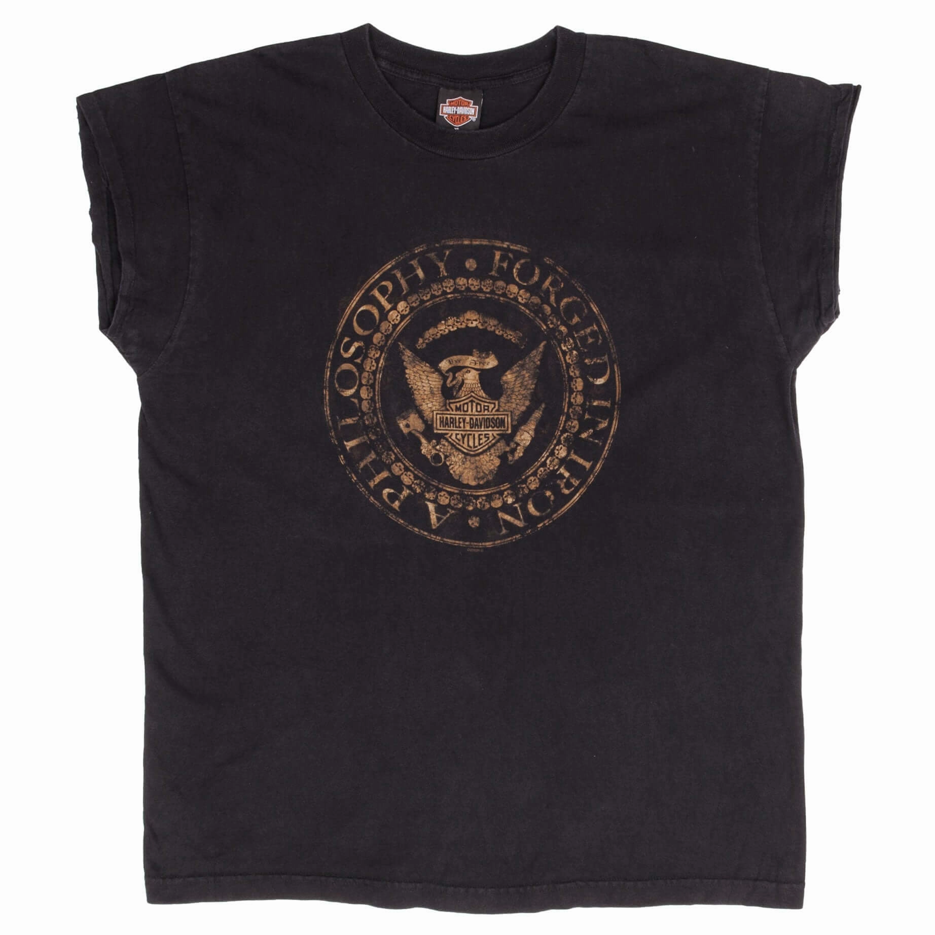 VINTAGE HARLEY DAVIDSON BURLINGTON NJ 2005 TANK TOP TEE SHIRT SIZE XL