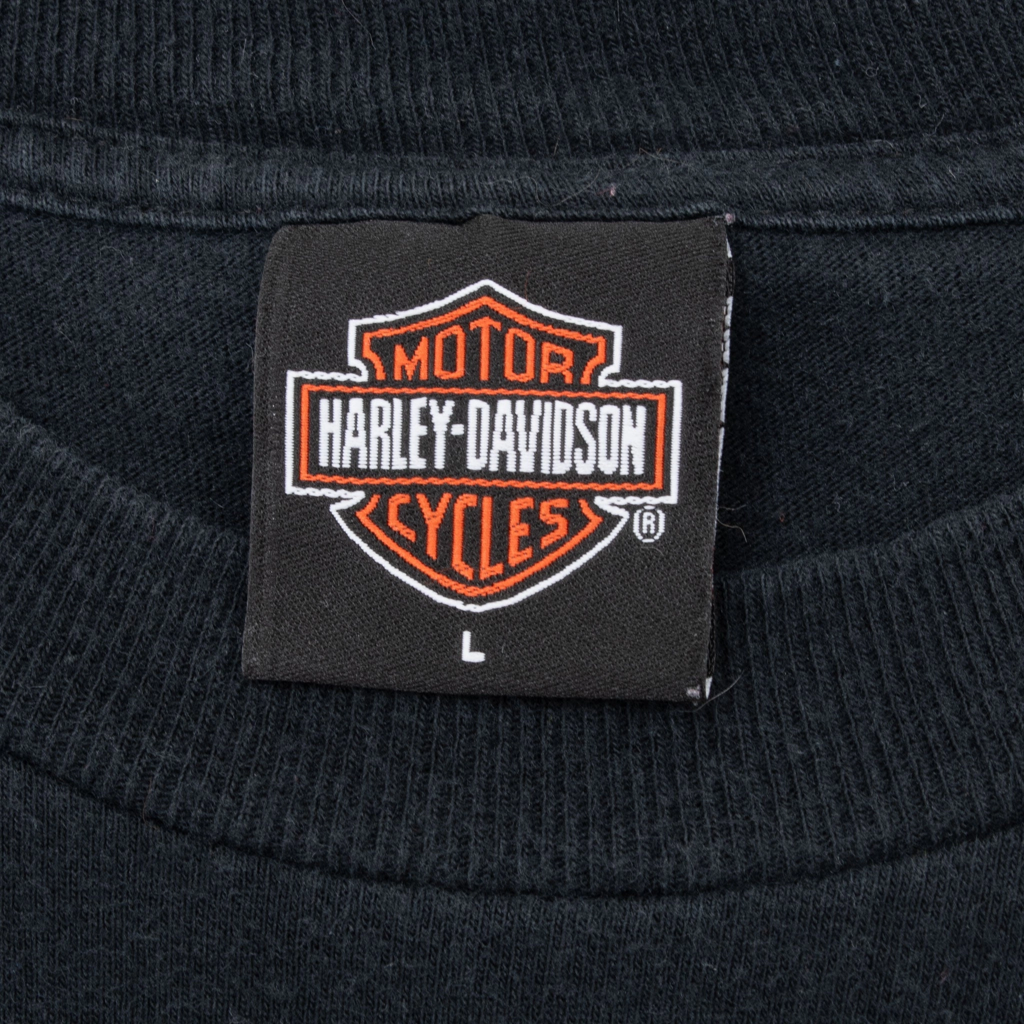 VINTAGE HARLEY DAVIDSON CALDWELL IDAHO 2003 POCKET TEE SHIRT LARGE
