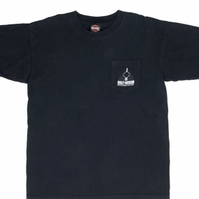 VINTAGE HARLEY DAVIDSON CALDWELL IDAHO 2003 POCKET TEE SHIRT LARGE
