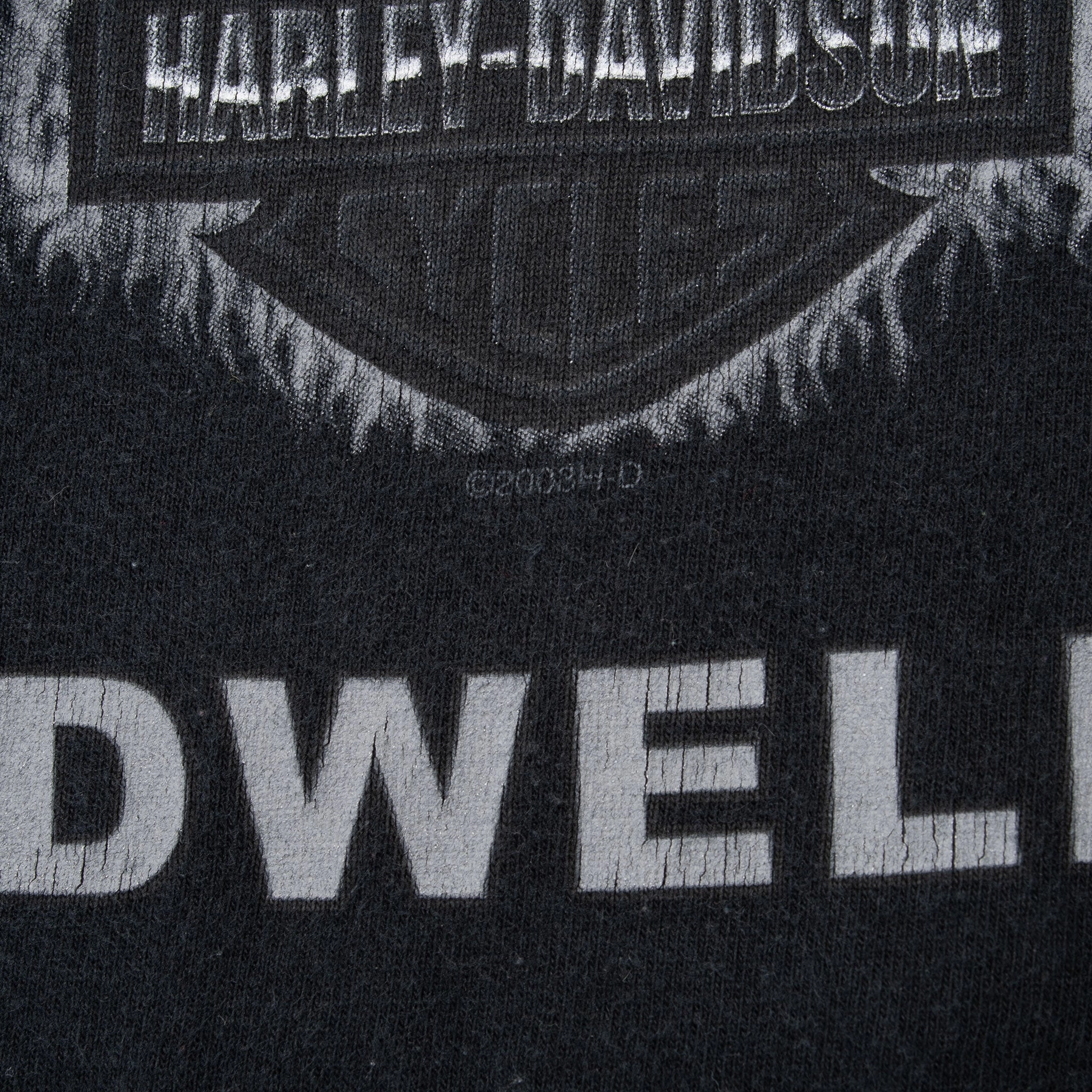 VINTAGE HARLEY DAVIDSON CALDWELL IDAHO 2003 POCKET TEE SHIRT LARGE