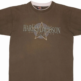 VINTAGE HARLEY DAVIDSON CHICAGO ILLINOIS TEE SHIRT 1990S SIZE XL MADE IN USA