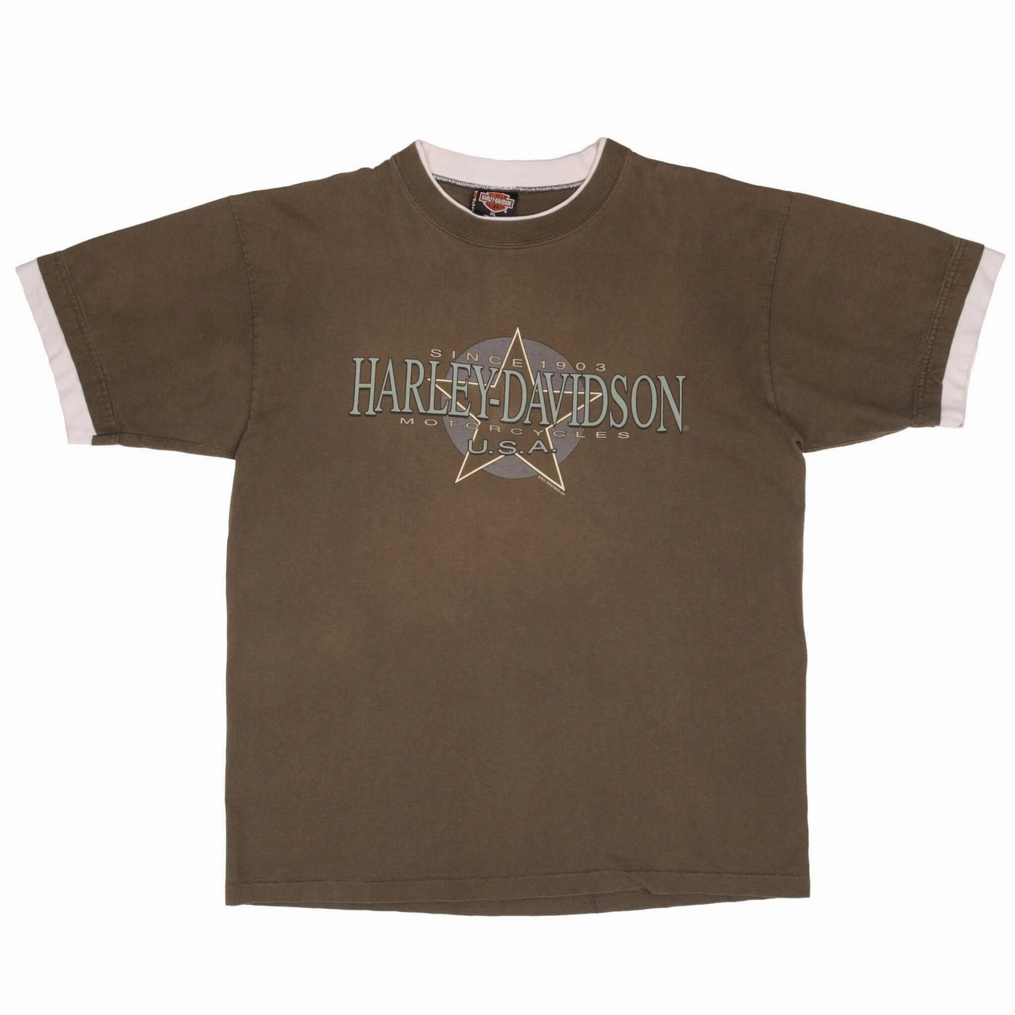 VINTAGE HARLEY DAVIDSON CHICAGO ILLINOIS TEE SHIRT 1990S SIZE XL MADE IN USA