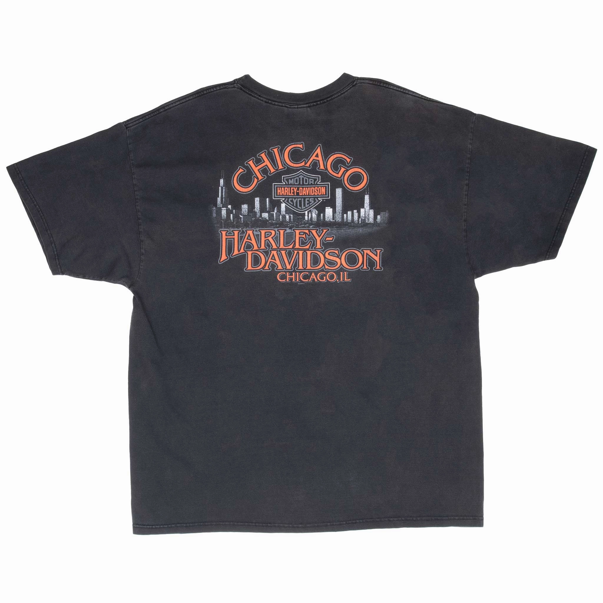 VINTAGE HARLEY DAVIDSON CHICAGO TEE SHIRT 2004 XL