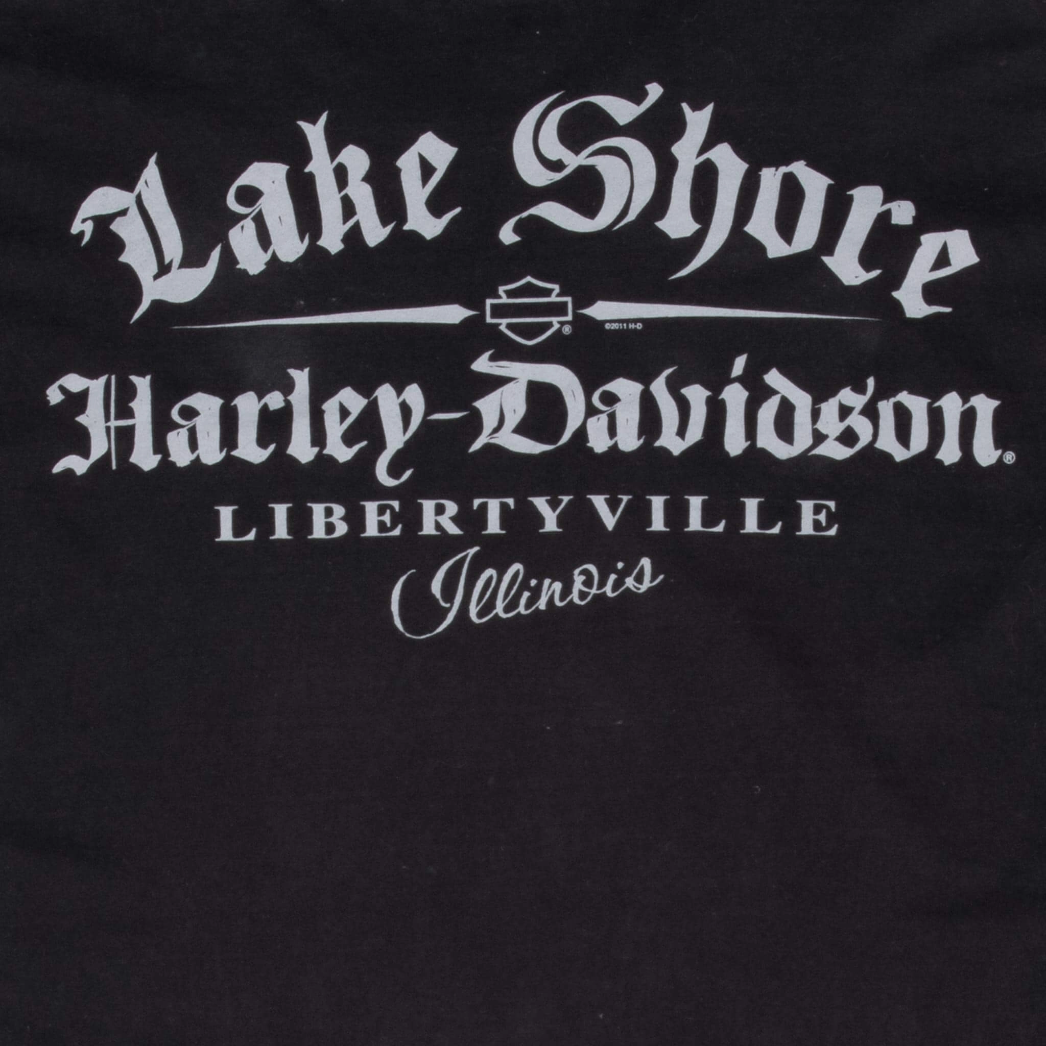 VINTAGE HARLEY DAVIDSON CLOWN LIBERTYVILLE ILLINOIS 2012 TEE SHIRT 3XL