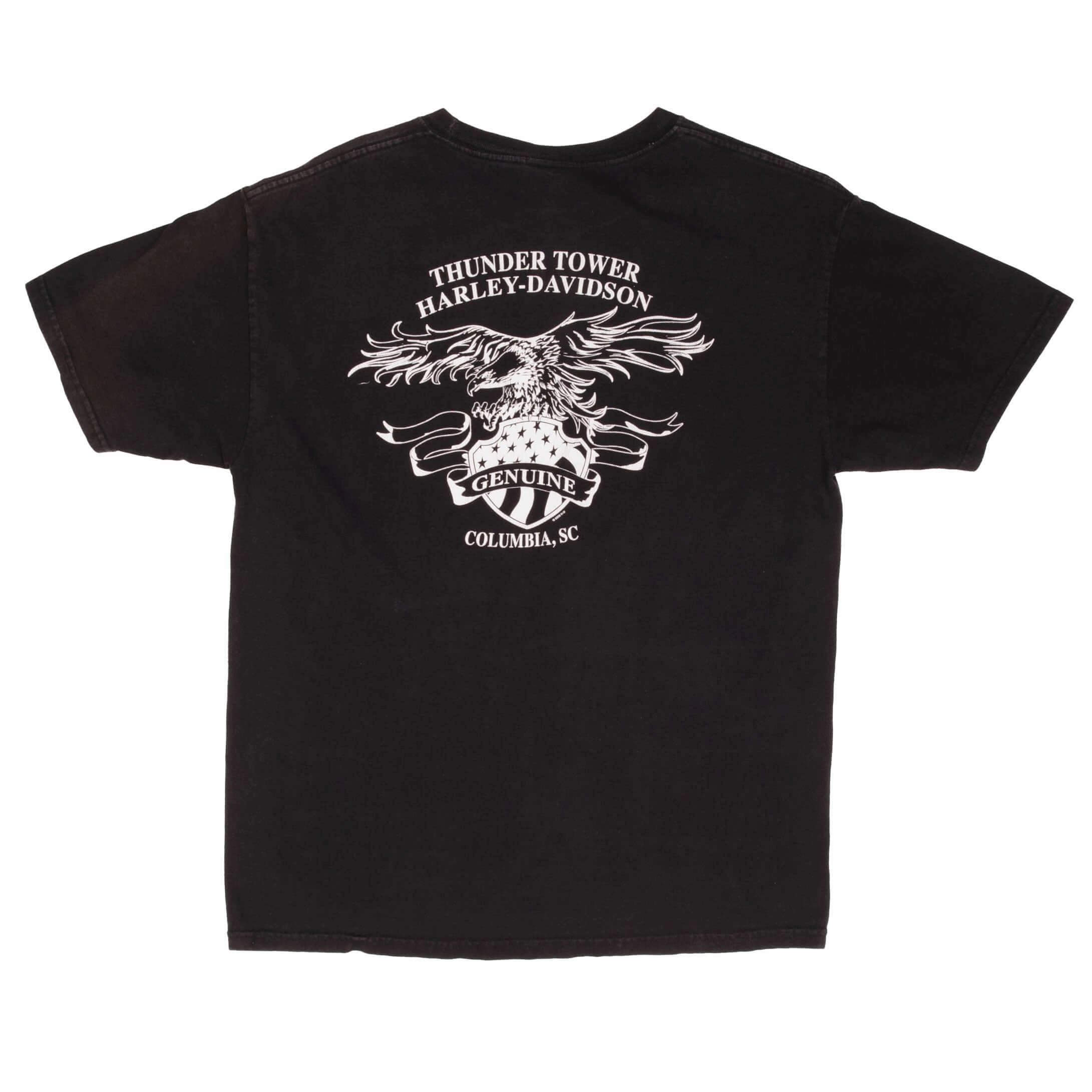 VINTAGE HARLEY DAVIDSON COLUMBIA SC TEE SHIRT 2006 SIZE LARGE