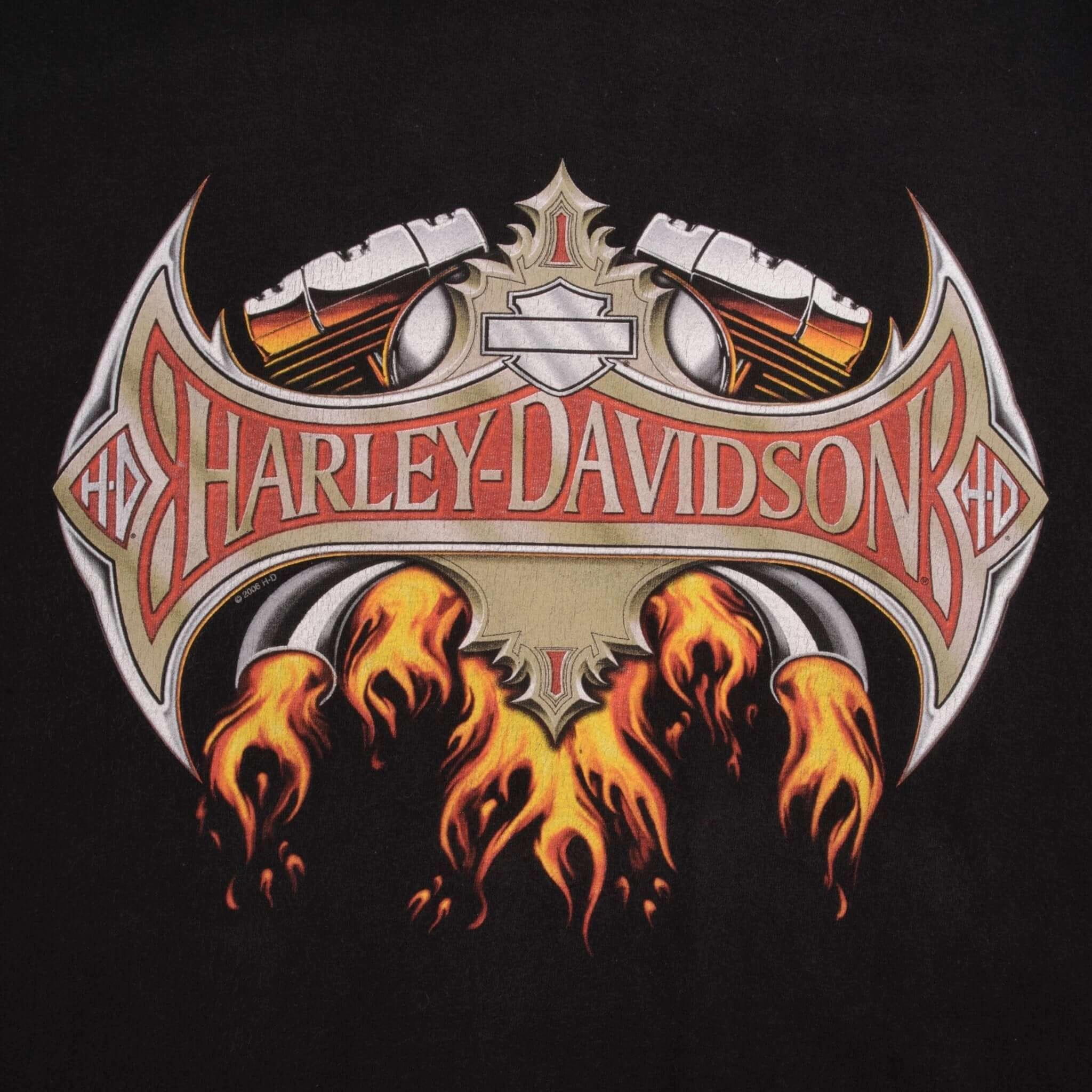 VINTAGE HARLEY DAVIDSON COLUMBIA SC TEE SHIRT 2006 SIZE LARGE