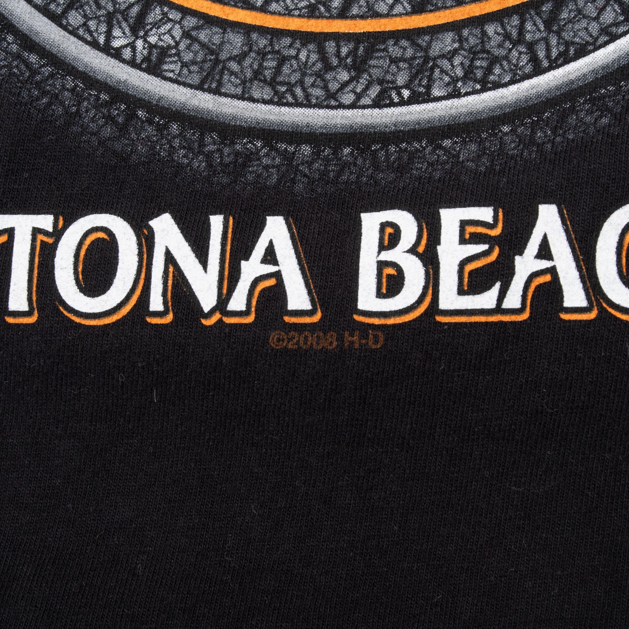 VINTAGE HARLEY DAVIDSON COUNTRY DAYTONA TEE SHIRT 2009 LARGE MADE IN USA