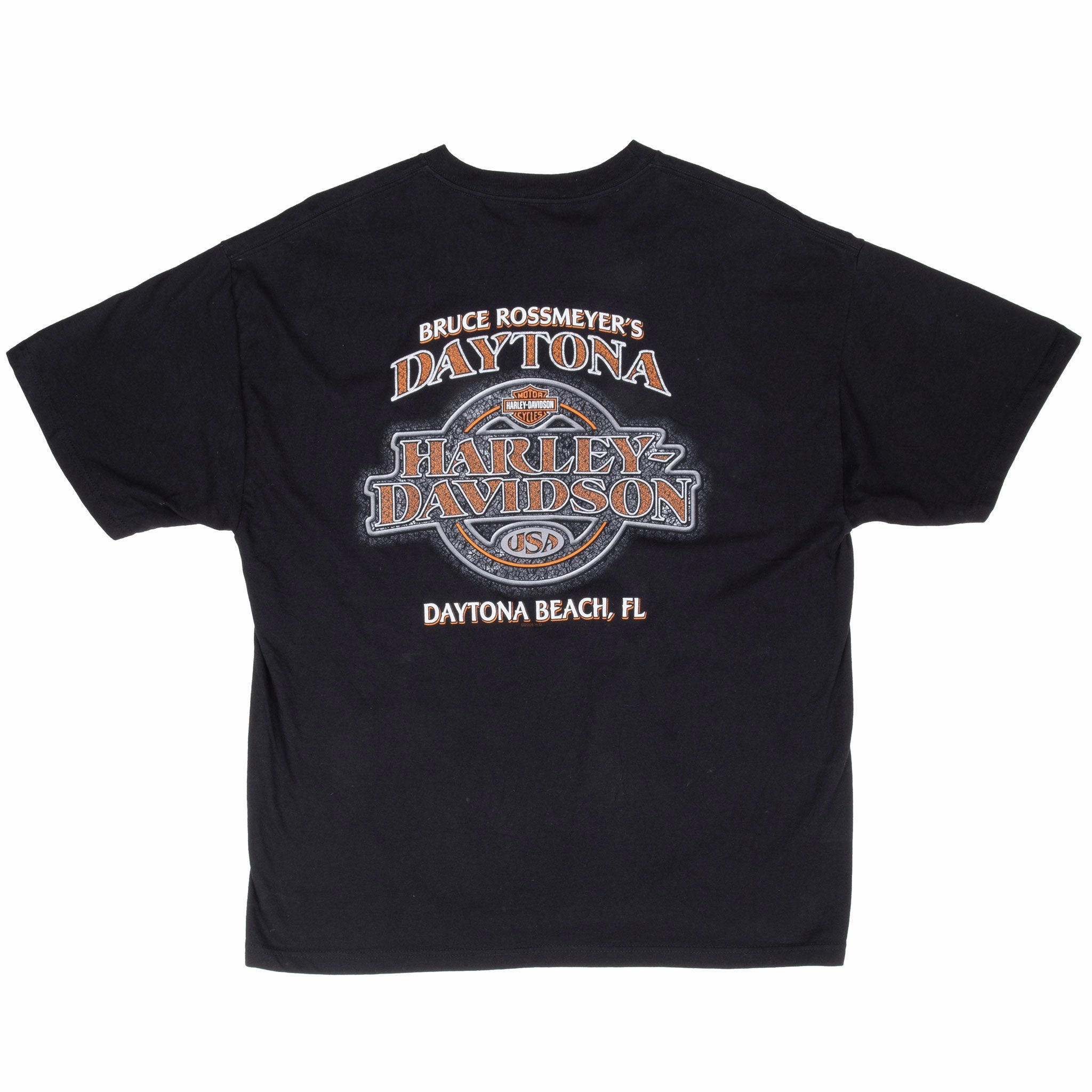 VINTAGE HARLEY DAVIDSON COUNTRY DAYTONA TEE SHIRT 2009 LARGE MADE IN USA