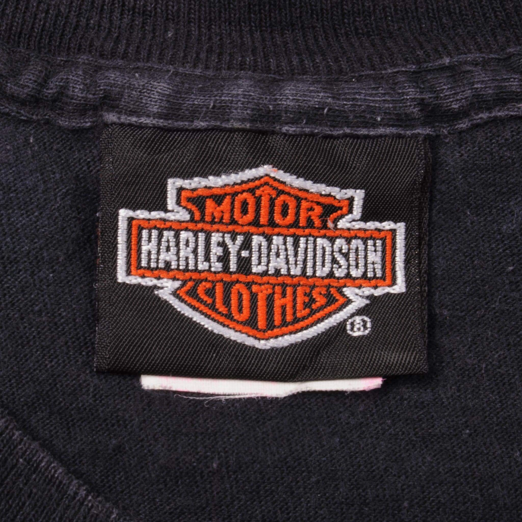 VINTAGE HARLEY DAVIDSON DAYTONA BEACH TEE SHIRT 1992 SIZE LARGE MADE IN USA