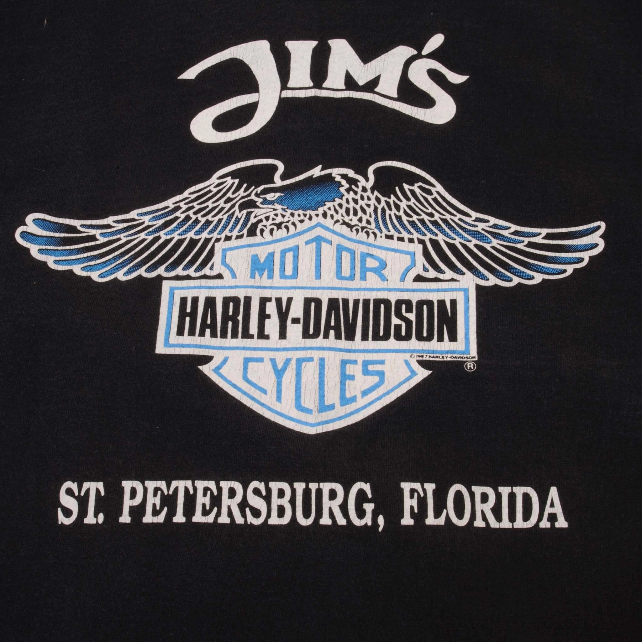 VINTAGE HARLEY DAVIDSON DAYTONA BEACH TEE SHIRT 1994 XL MADE USA