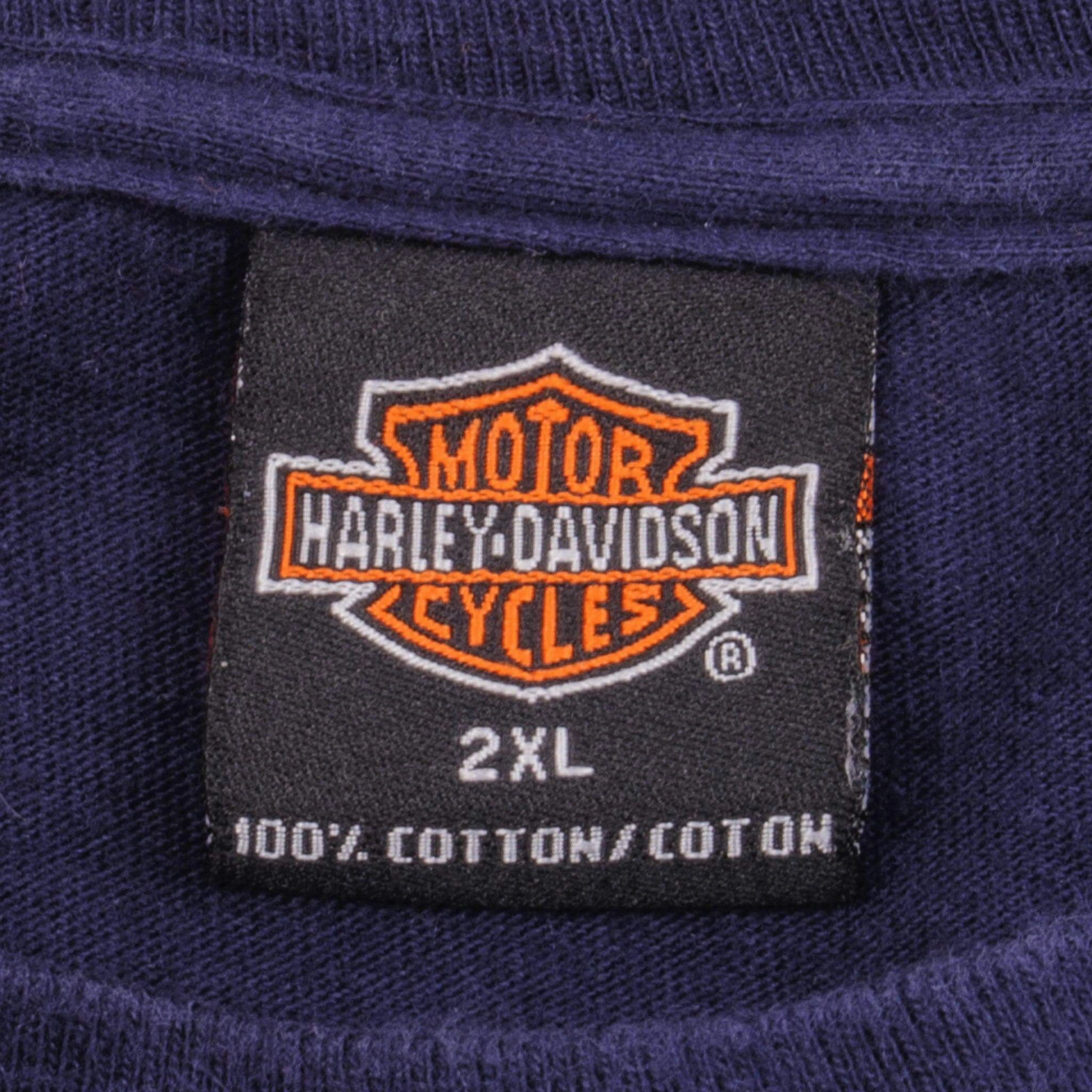 VINTAGE HARLEY DAVIDSON DRAGON 2001 TEE SHIRT SIZE XL MADE IN USA