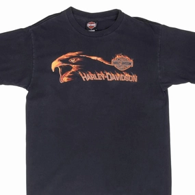 VINTAGE HARLEY DAVIDSON EAGLE 2002 TEE SHIRT LARGE MADE IN USA