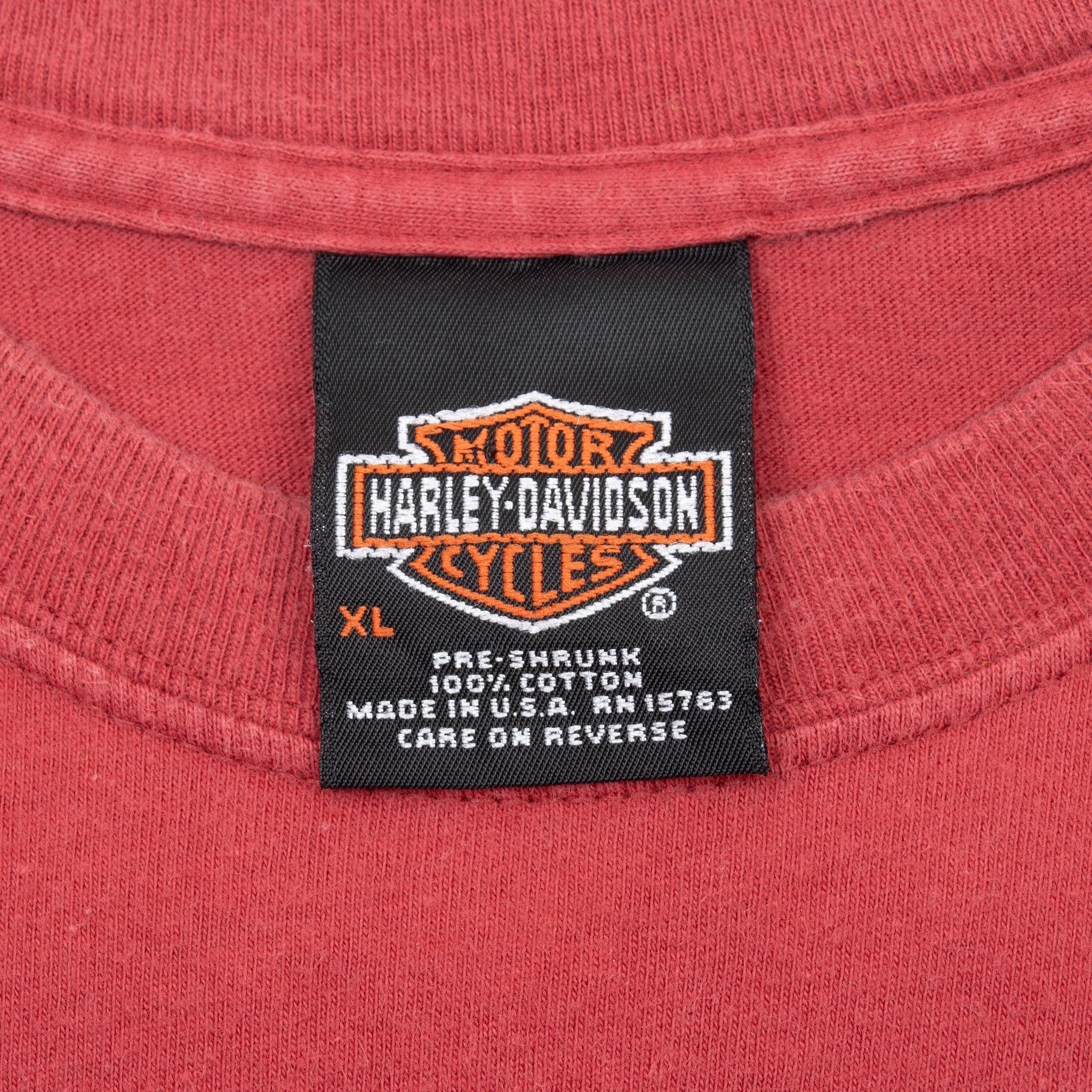 VINTAGE HARLEY DAVIDSON EAGLE CEDAR RIVER IOWA 2012 TEE SHIRT XL MADE IN USA